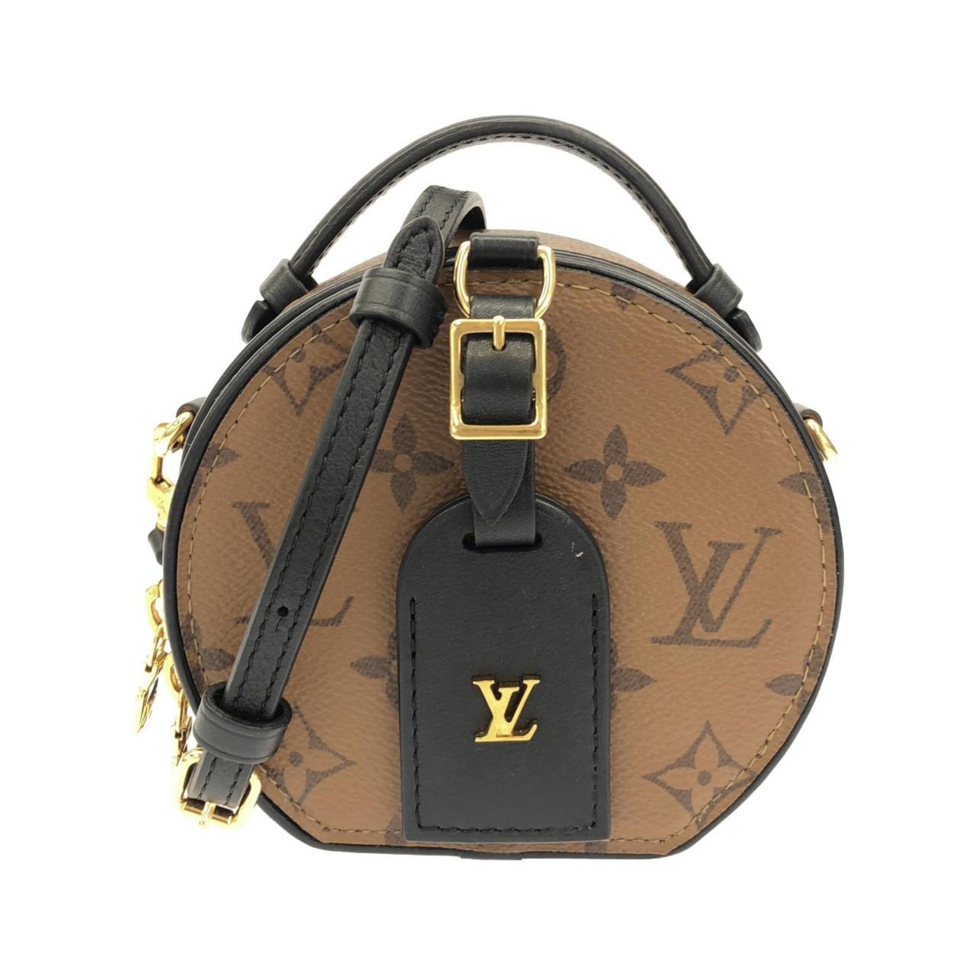 Louis Vuitton Brown Coated Canvas Shoulder Bag (Pre-Owned)