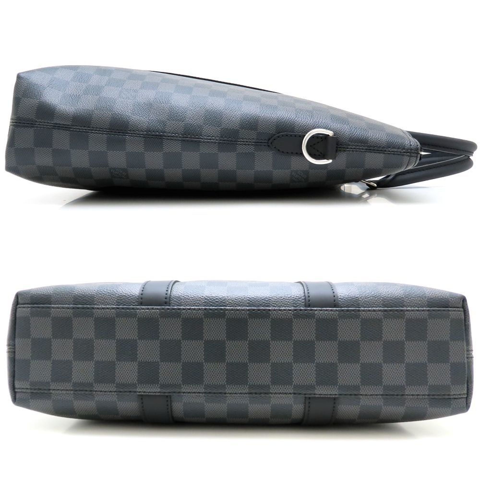Louis Vuitton Black Damier Graphite Gray Damier Graphite Tote Bag (Pre-Owned)