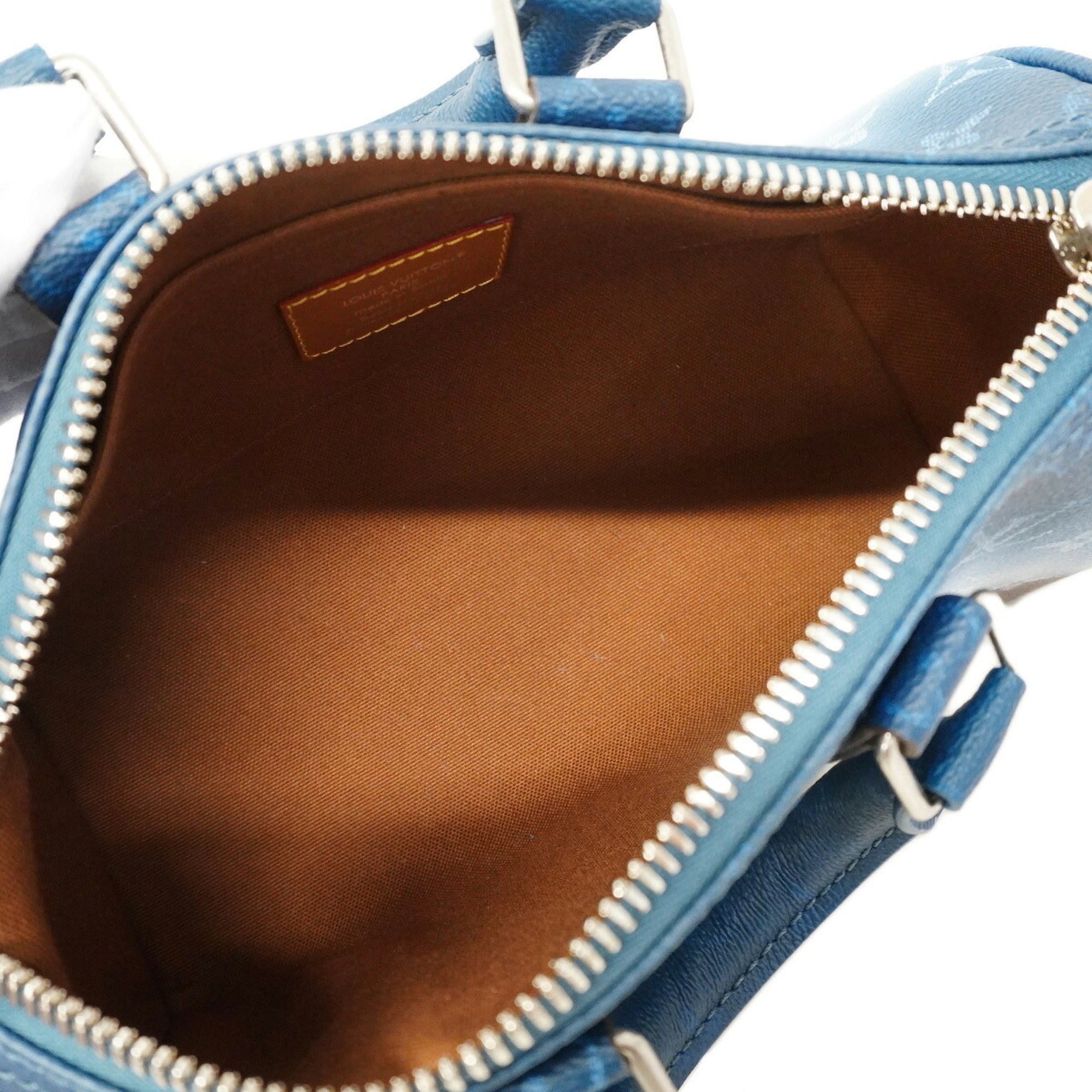 Louis Vuitton Blue Handbag (Pre-Owned)