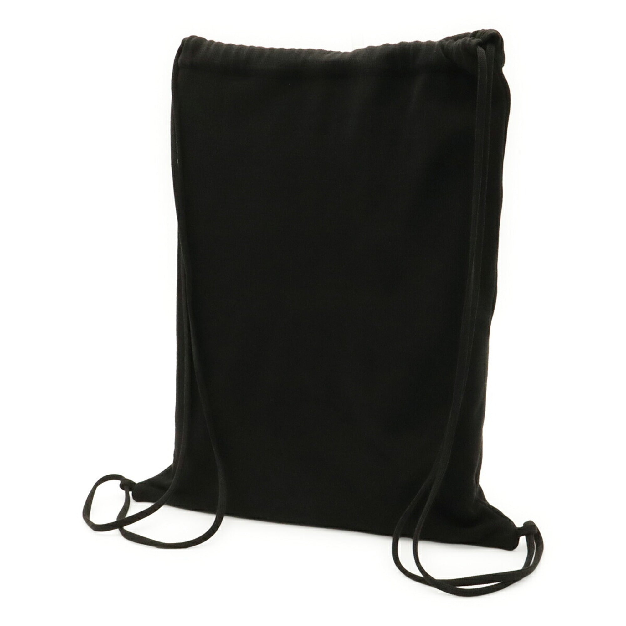 Chanel Sport Beige Black Cotton Backpack (Pre-Owned)