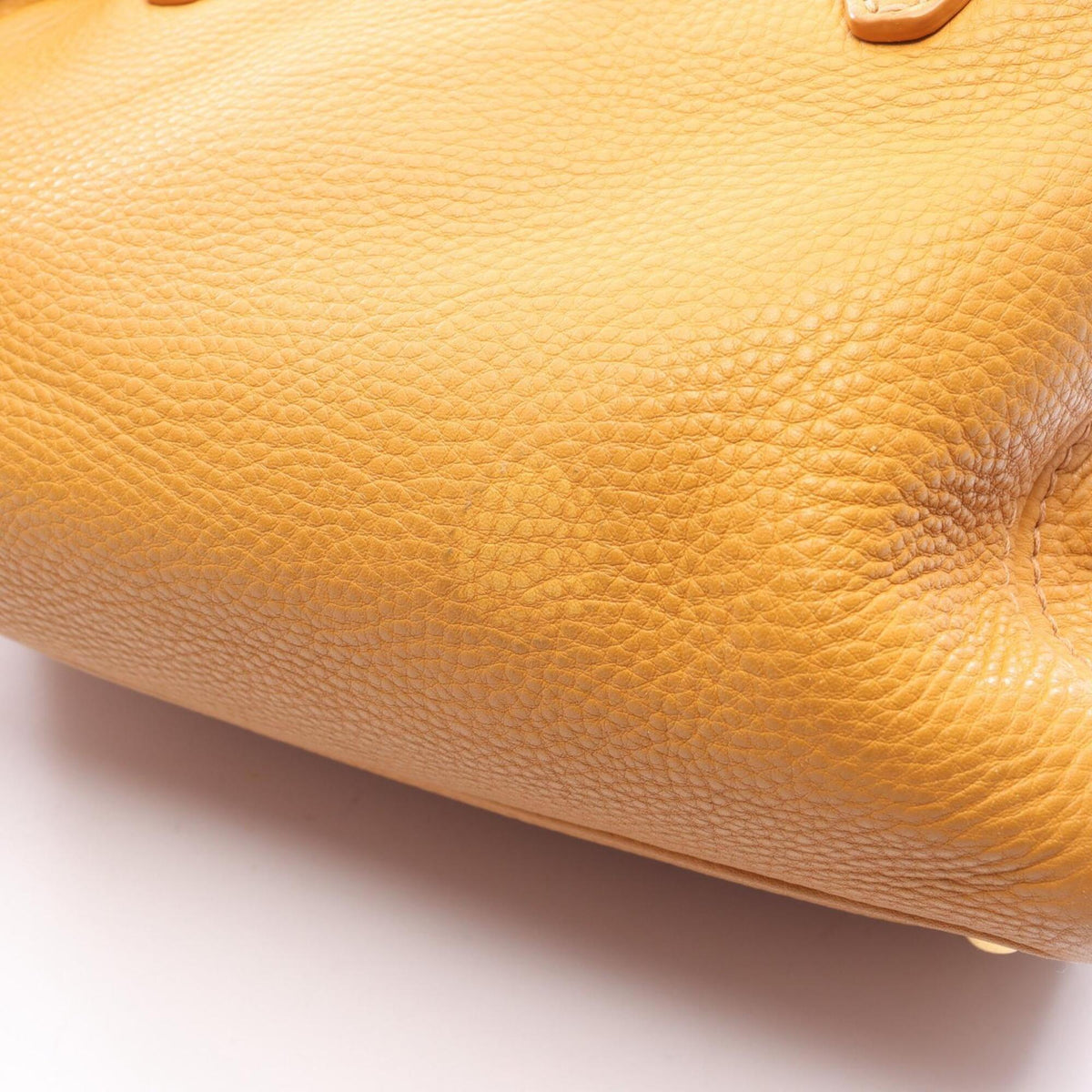 Miu Miu Yellow Leather Handbag (Pre-Owned)