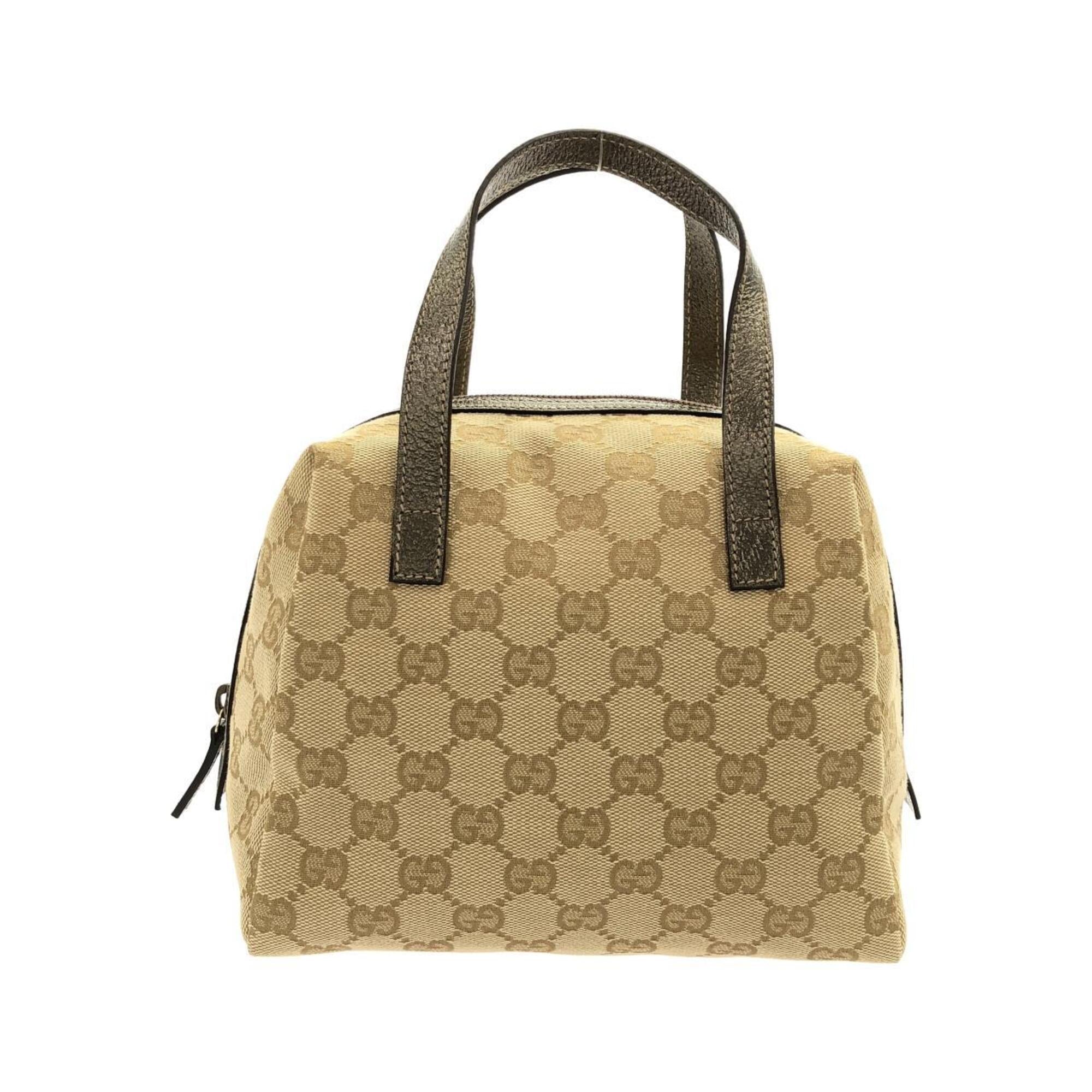 Gucci Brown Gg Canvas Handbag (Pre-Owned)