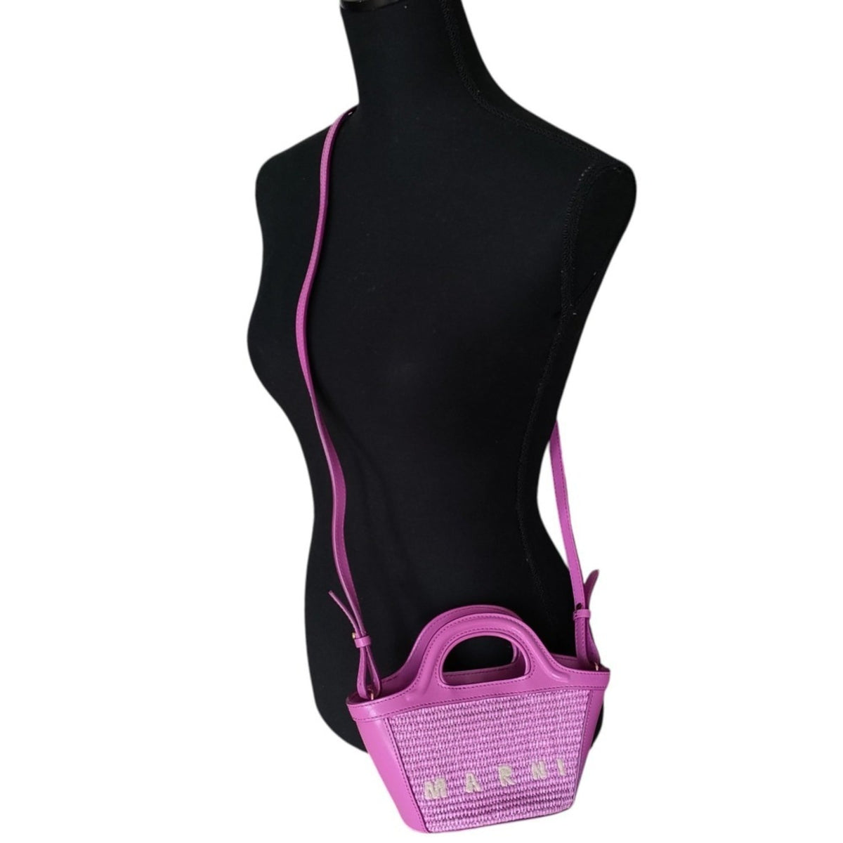 Marni Purple Handbag Shoulder Bag (Pre-Owned)