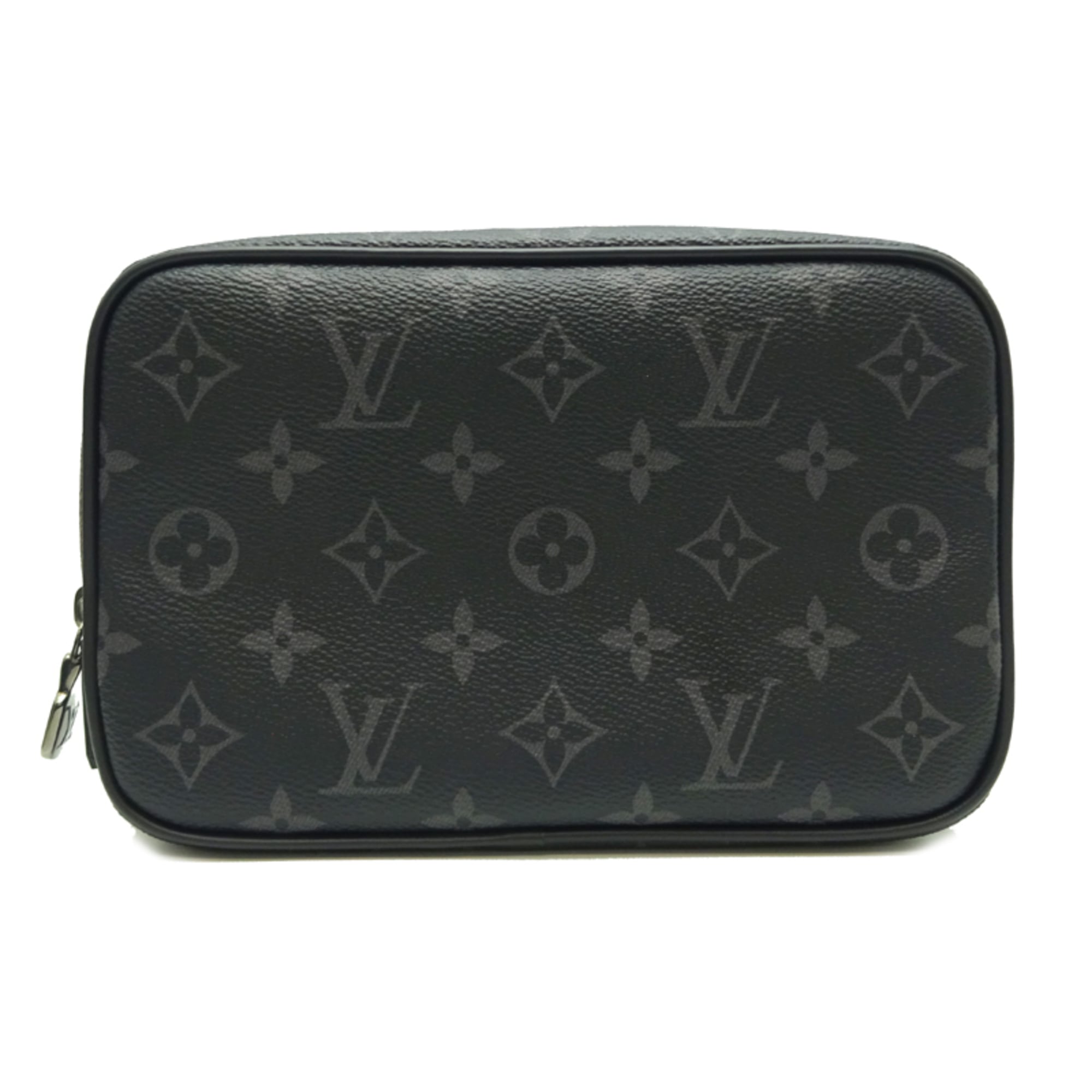 Louis Vuitton Black Monogram Eclipse Clutch Bag (Pre-Owned)