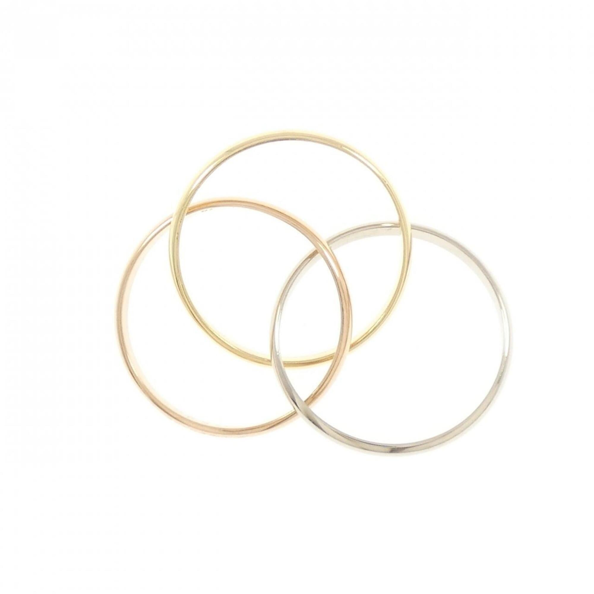 Cartier Yellow Gold (18K) Pink Gold (18K) White Gold (18K) Band Ring (Pre-Owned)