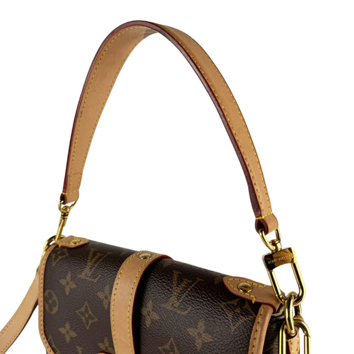 Louis Vuitton Brown Monogram Monogram Handbag Shoulder Bag (Pre-Owned)