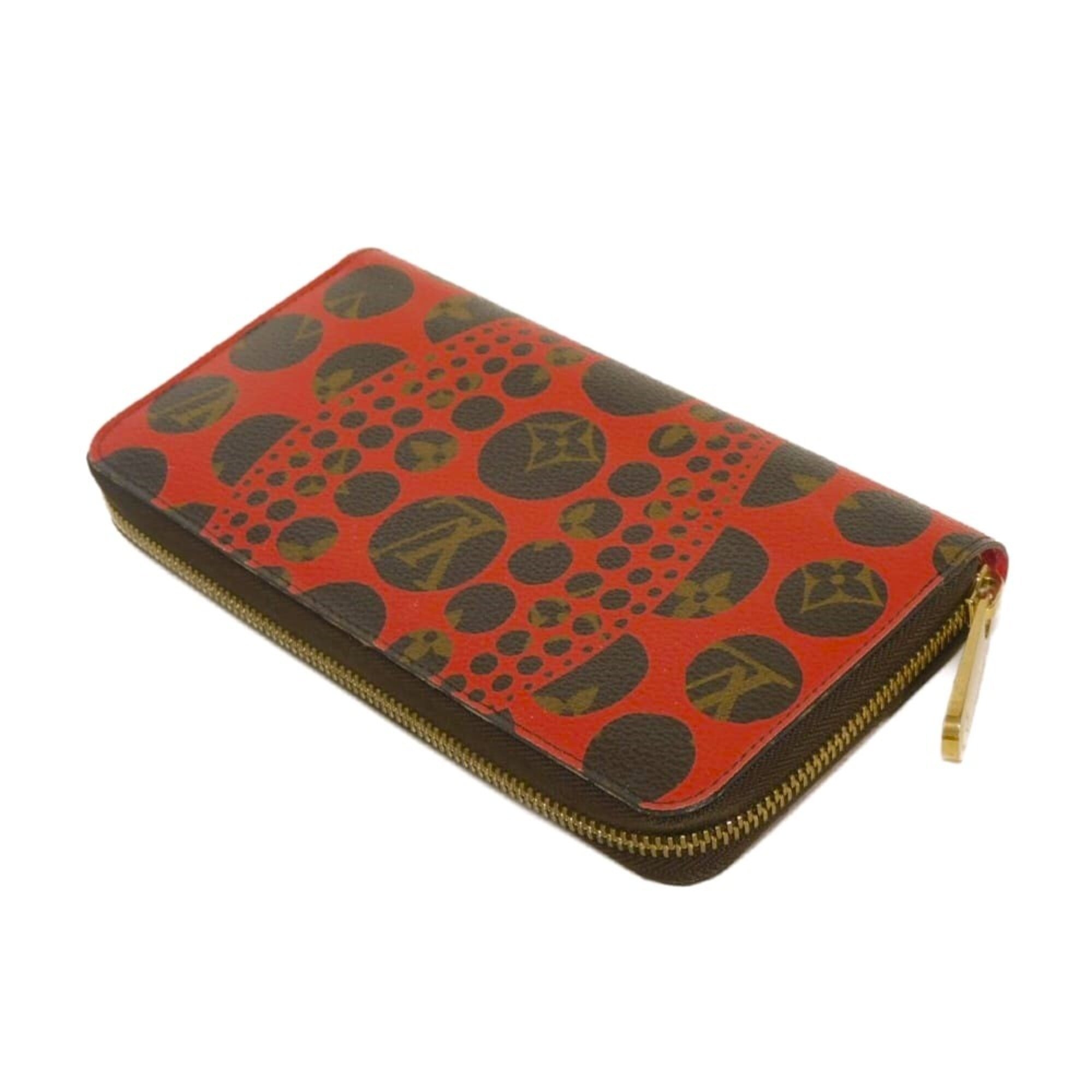 Louis Vuitton Pumpkin Dot (Yayoi Kusama) Rouge Pumpkin Dot (Yayoi Kusama) Long Wallet (Bi-Fold) (Pre-Owned)