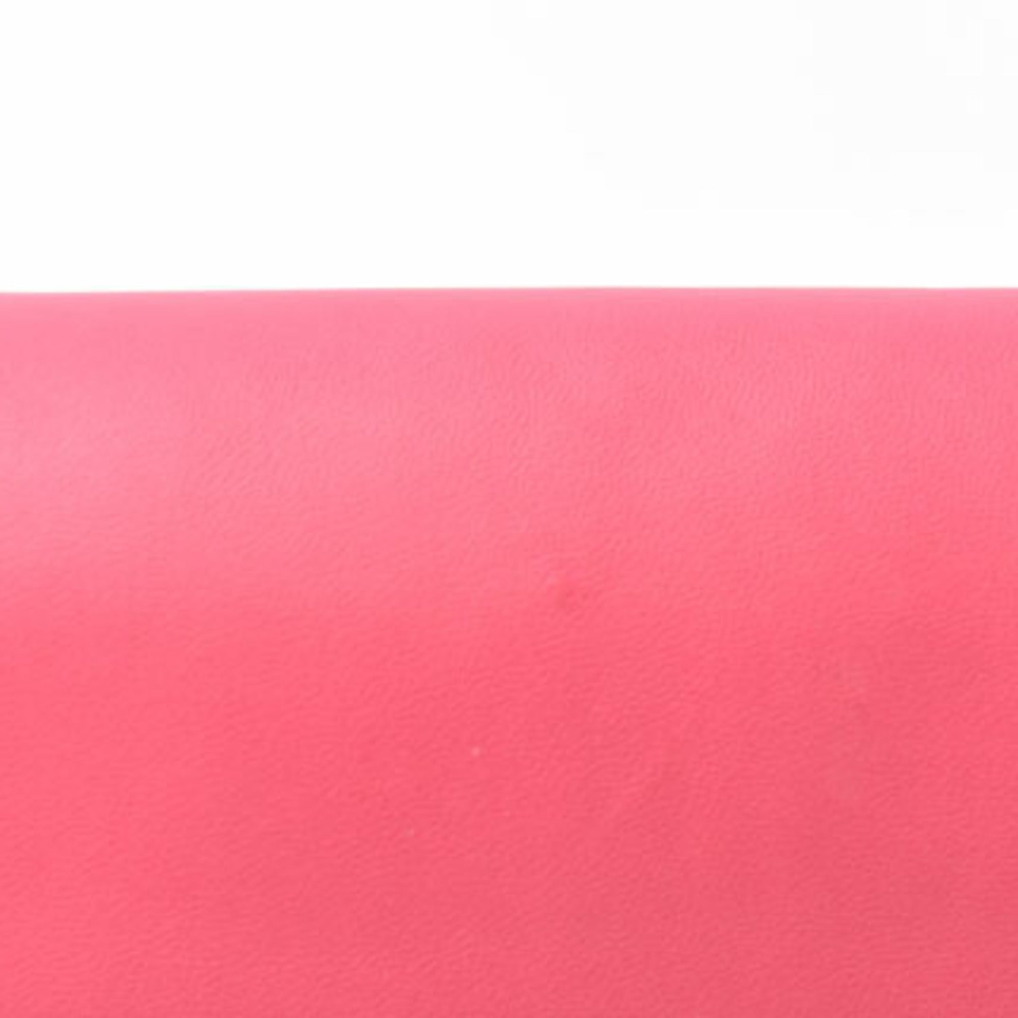 Loewe Pink Leather Clutch Bag Pouch (Pre-Owned)