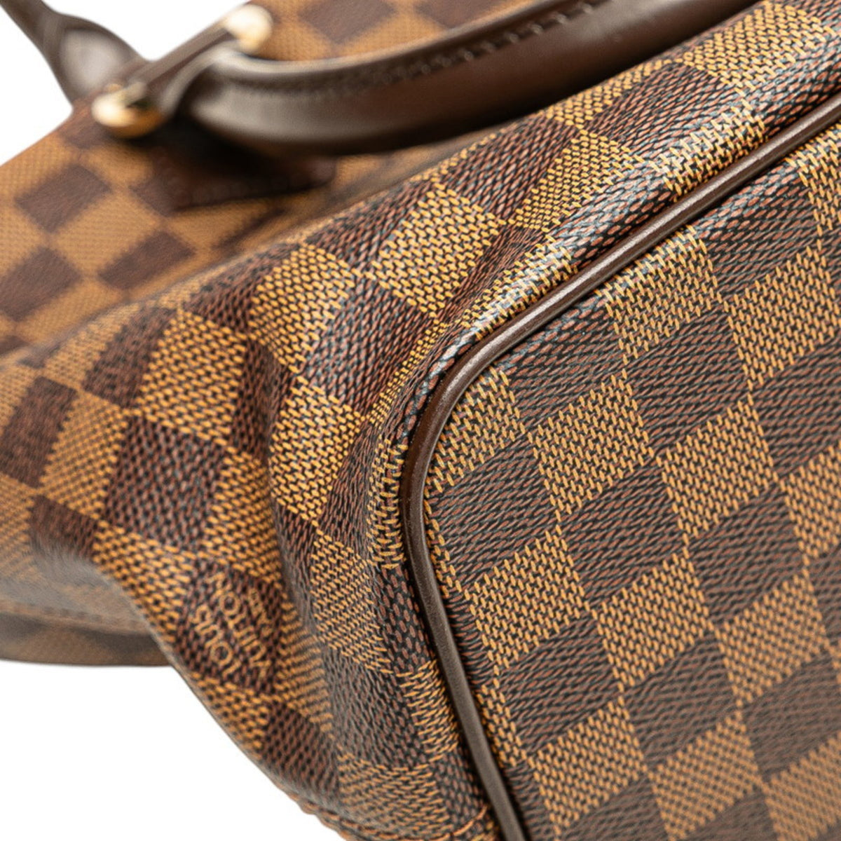 Louis Vuitton Damier Brown Pvc Leather Handbag Tote Bag (Pre-Owned)