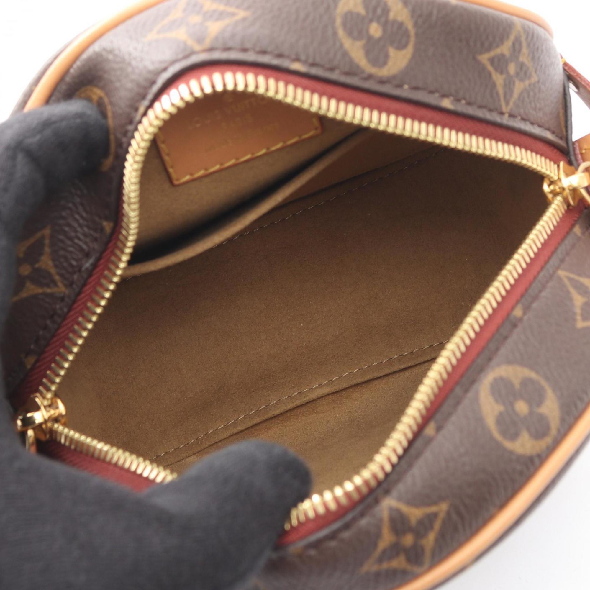 Louis Vuitton Brown Monogram Coated Canvas Handbag Shoulder Bag (Pre-Owned)
