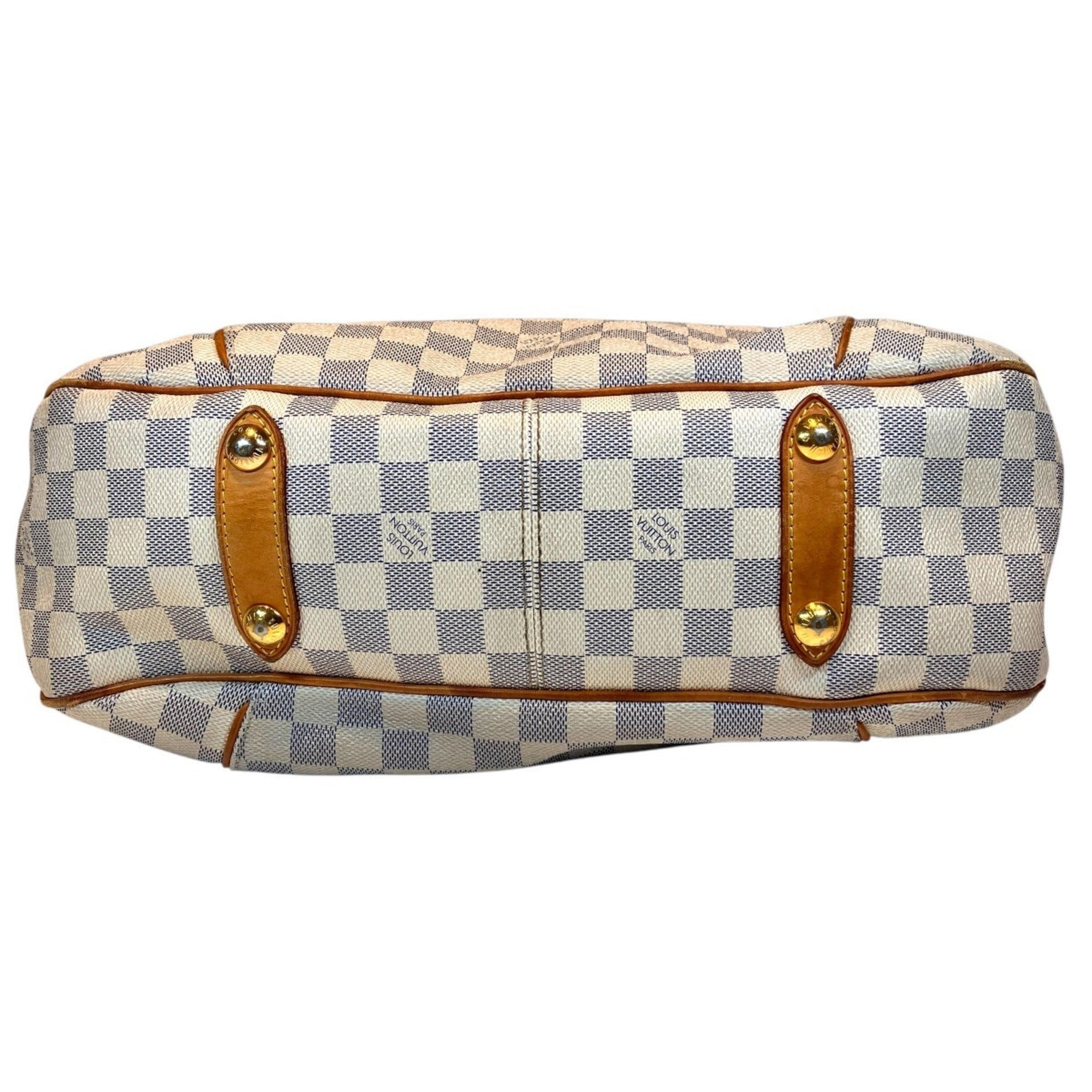 Louis Vuitton White Damier Azur Shoulder Bag (Pre-Owned)