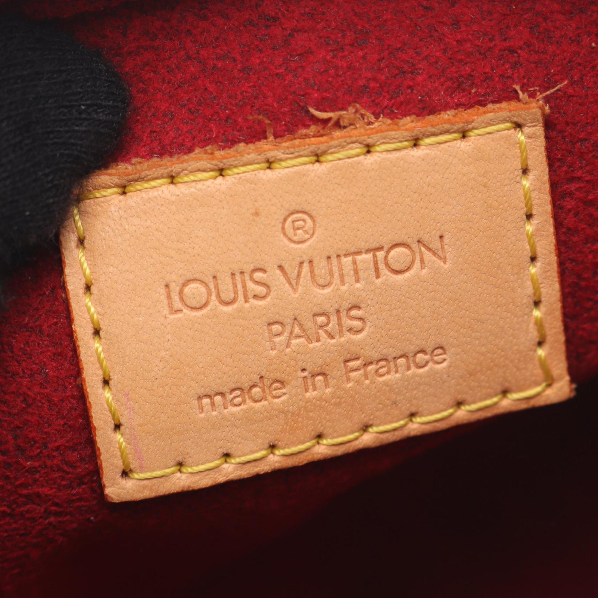 Louis Vuitton Brown Pvc Leather Shoulder Bag (Pre-Owned)