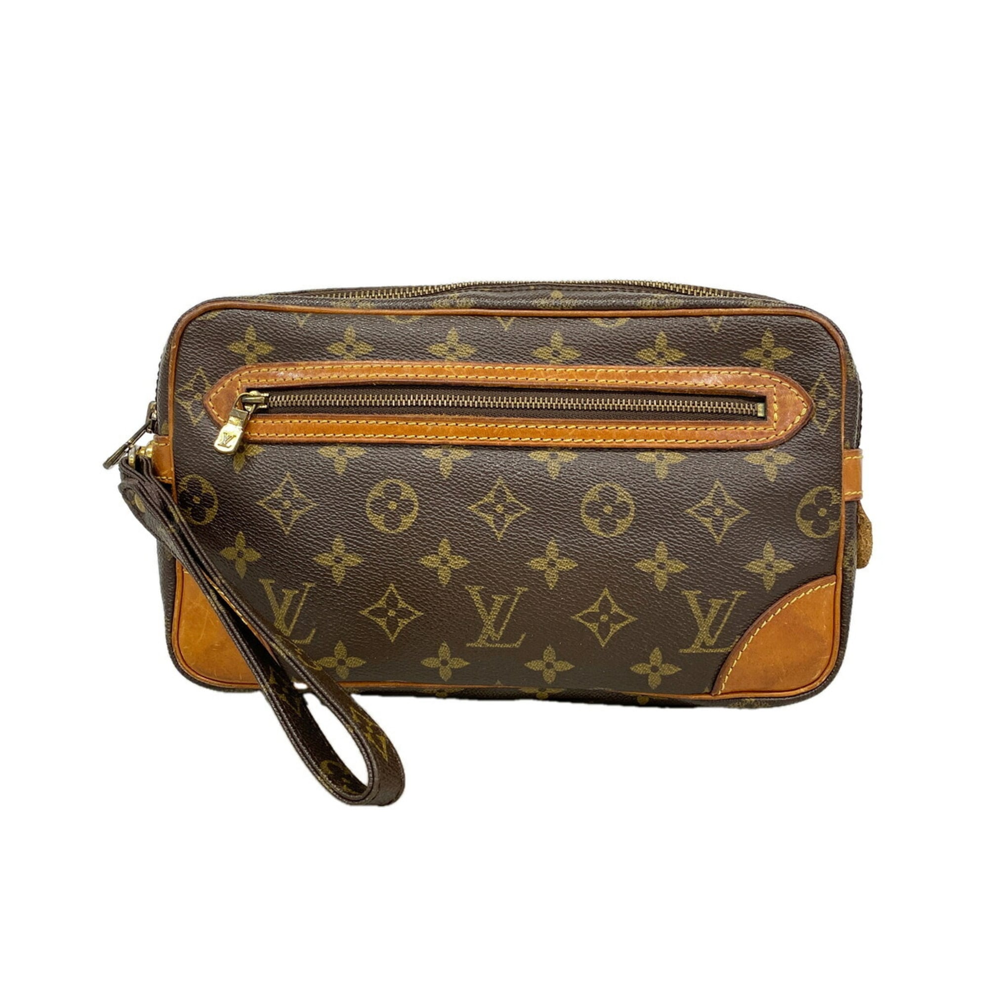 Louis Vuitton Brown Clutch Bag (Pre-Owned)