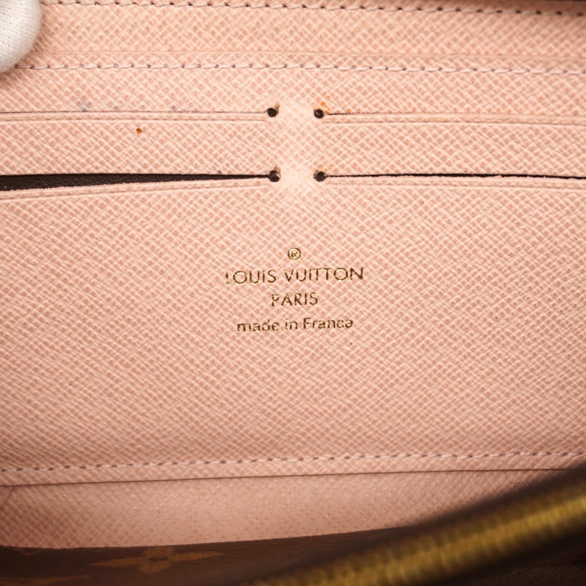 Louis Vuitton Brown Rose Ballerine Long Wallet (Bi-Fold) (Pre-Owned)