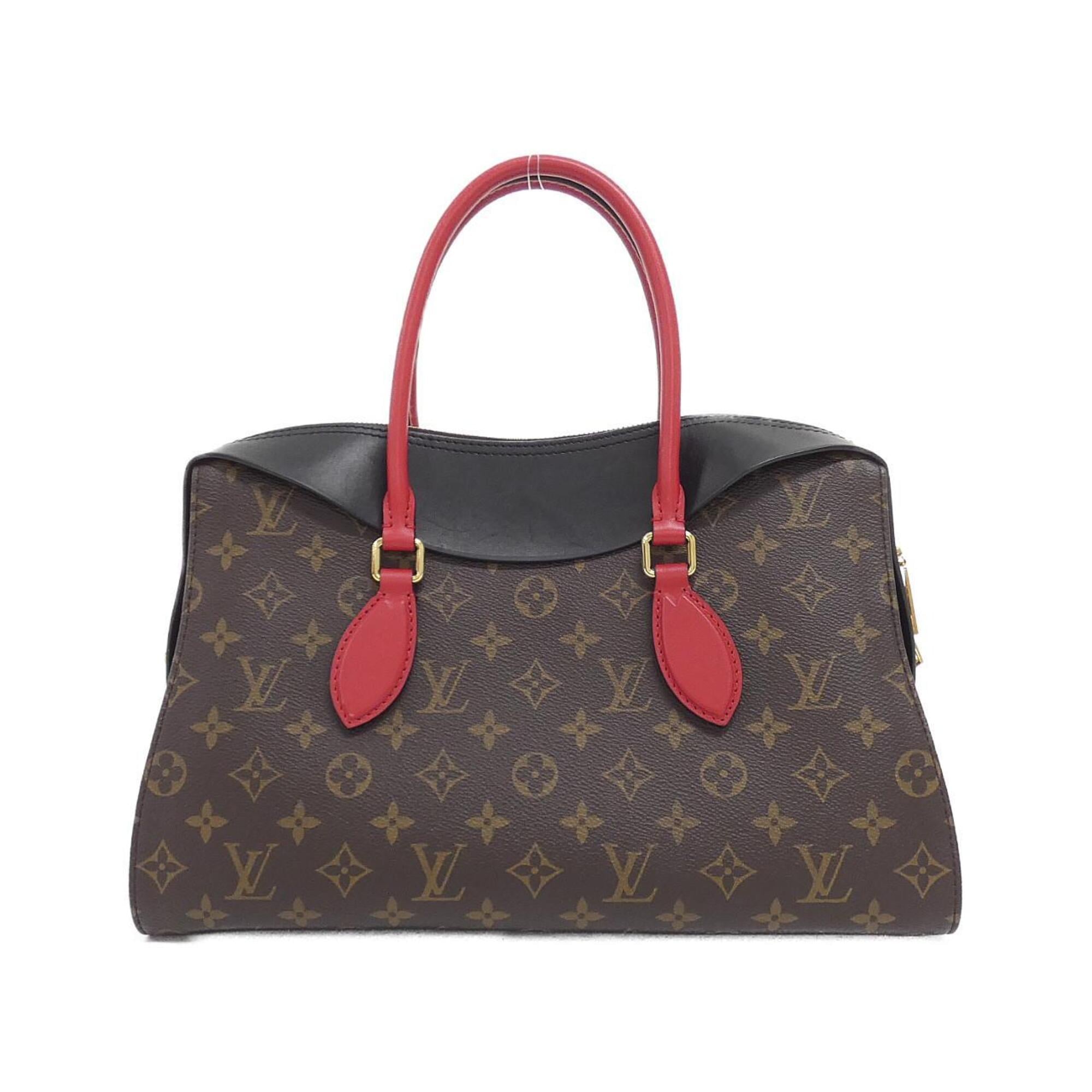 Louis Vuitton Black Marron Coated Canvas Tote Bag (Pre-Owned)