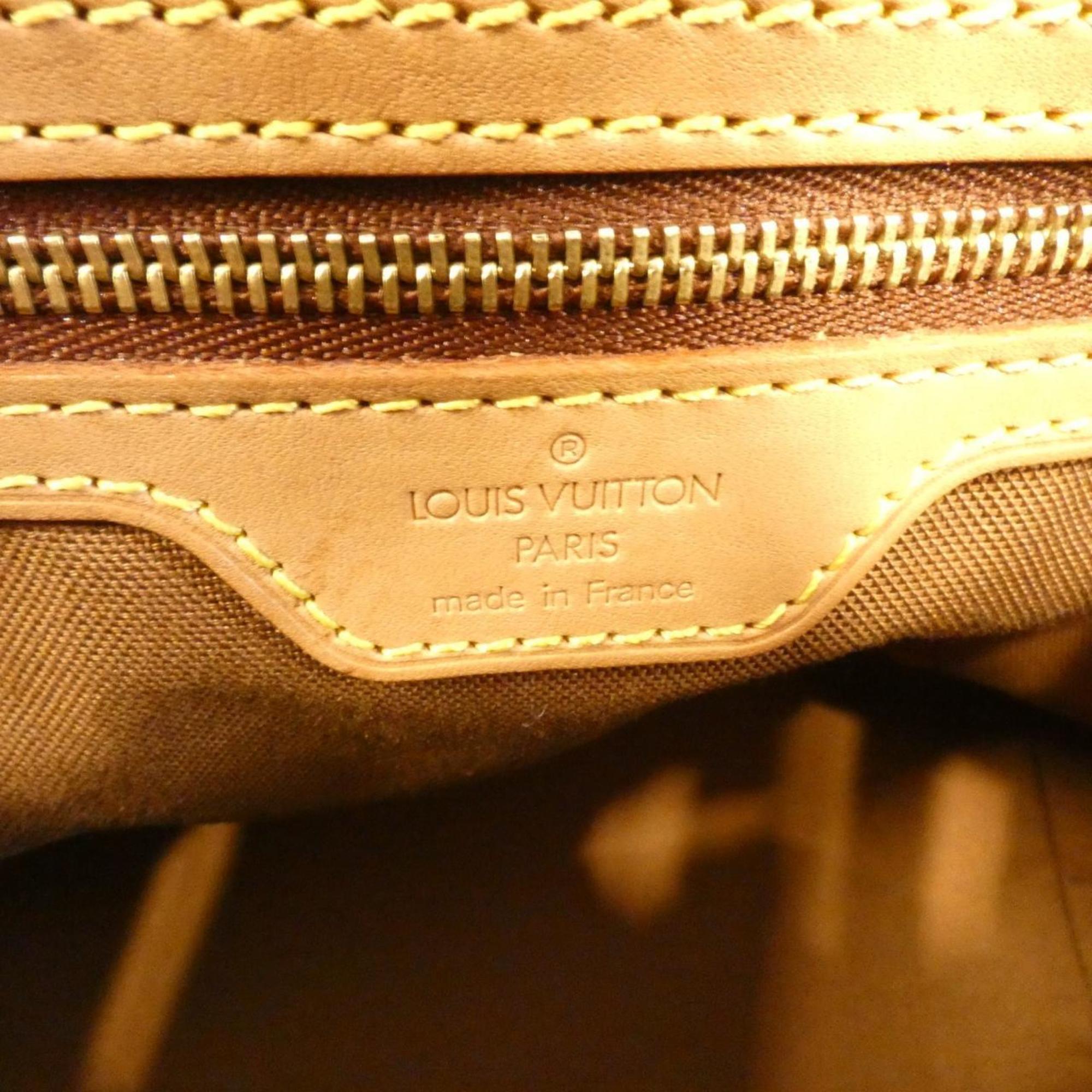 Louis Vuitton Marron Coated Canvas Handbag (Pre-Owned)