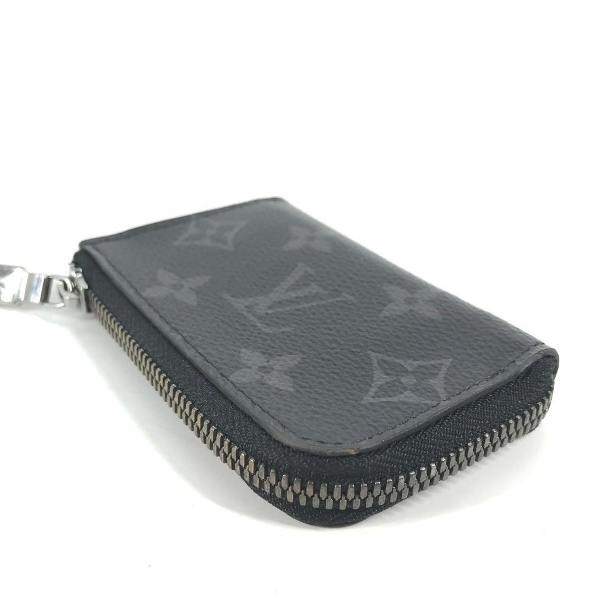 Louis Vuitton Black Monogram Eclipse Canvas Coin Purse/Coin Case (Pre-Owned)
