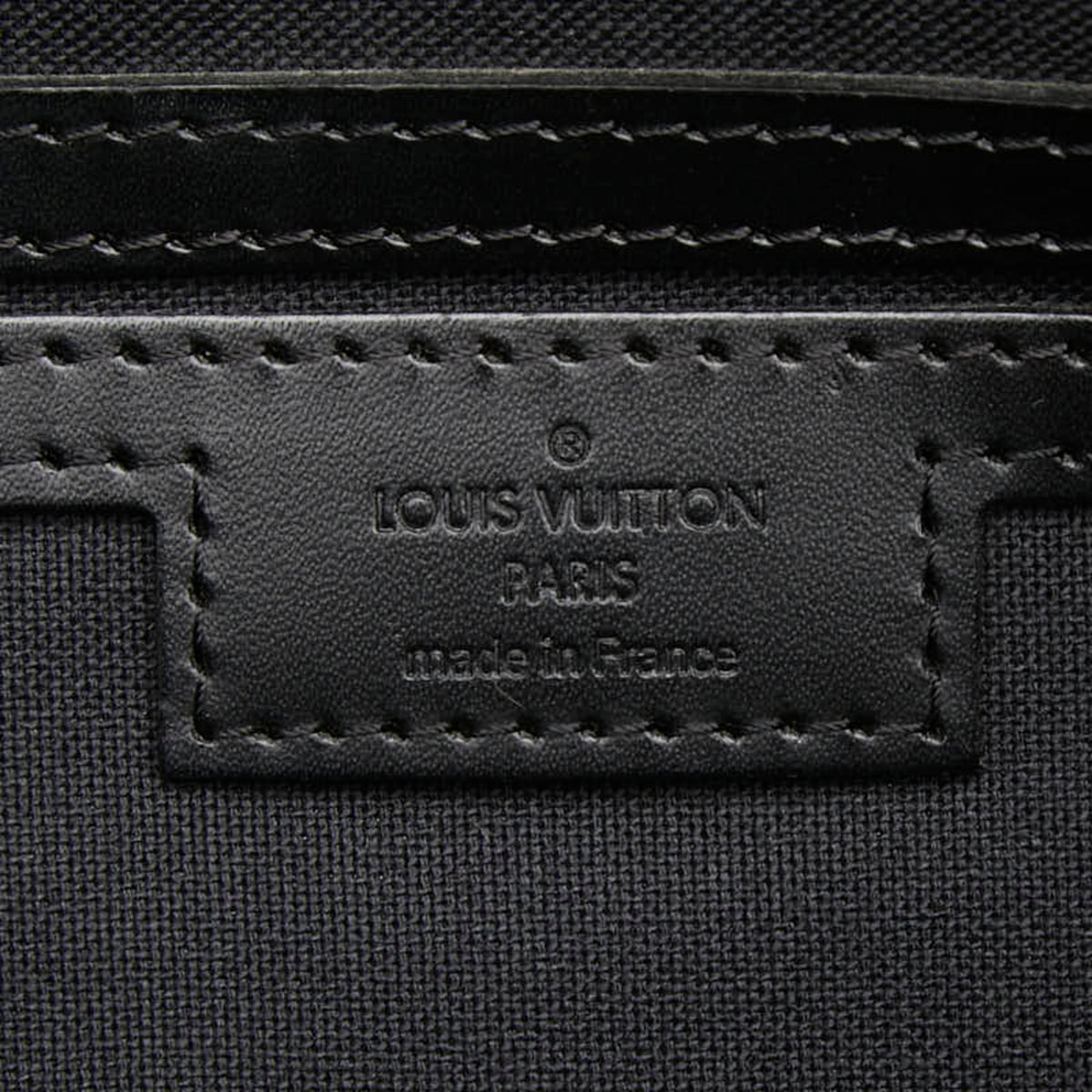 Louis Vuitton Black Pvc Leather Shoulder Bag (Pre-Owned)