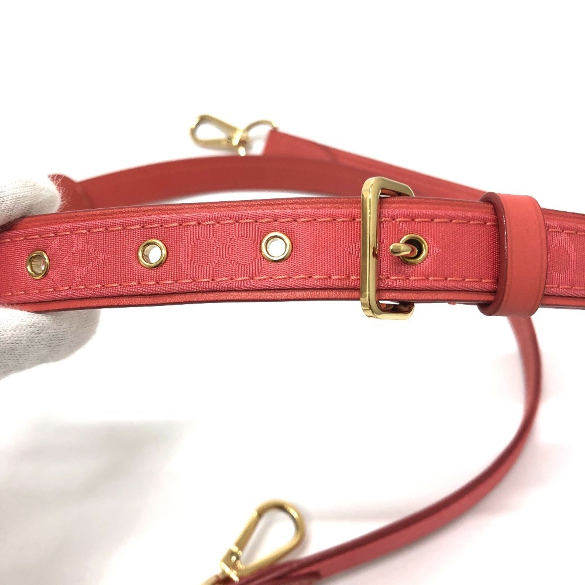 Louis Vuitton Pink Nylon Tote Bag (Pre-Owned)
