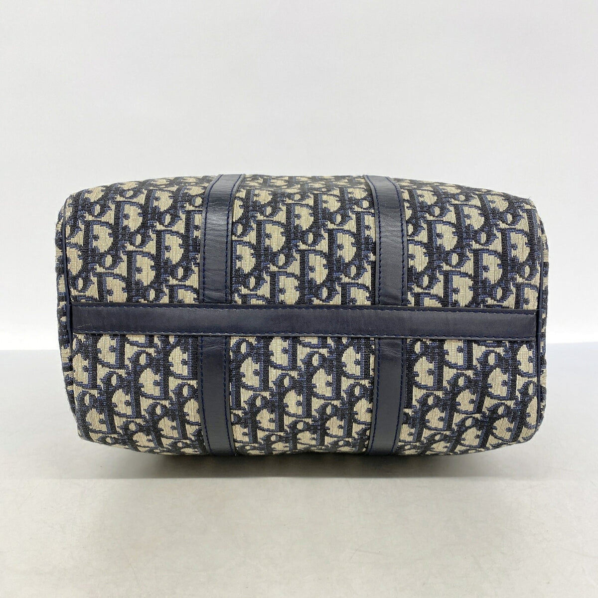 Christian Dior Navy Canvas Handbag (Pre-Owned)