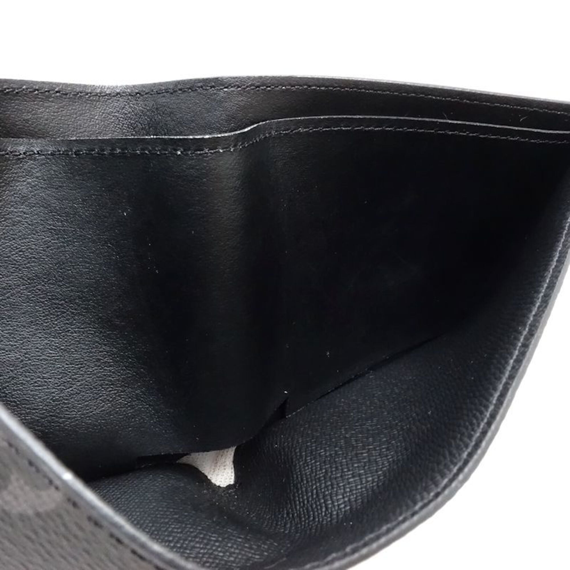 Louis Vuitton Black Monogram Eclipse Monogram Eclipse Wallet (Bi-Fold) (Pre-Owned)