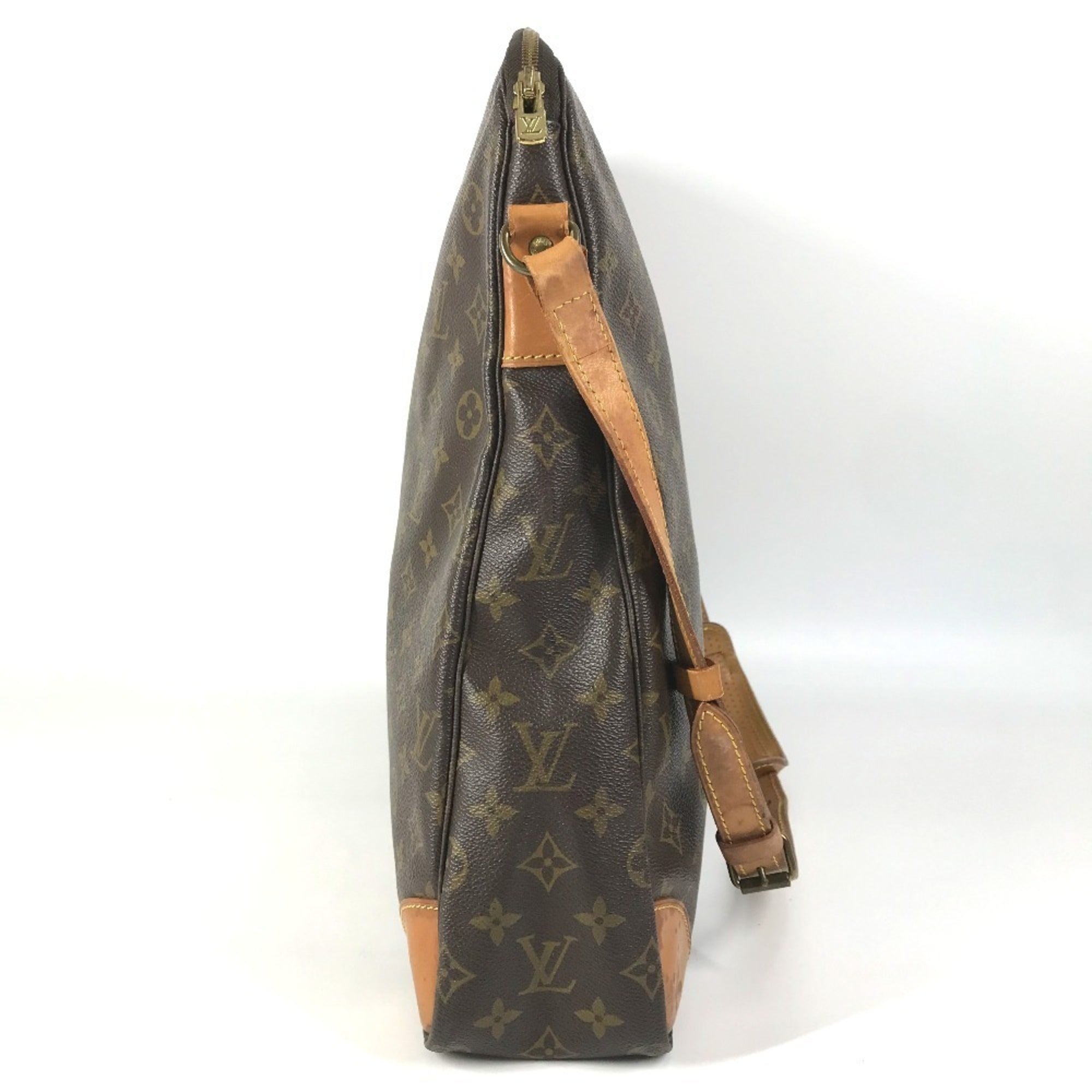 Louis Vuitton Brown Monogram Shoulder Bag Tote Bag (Pre-Owned)