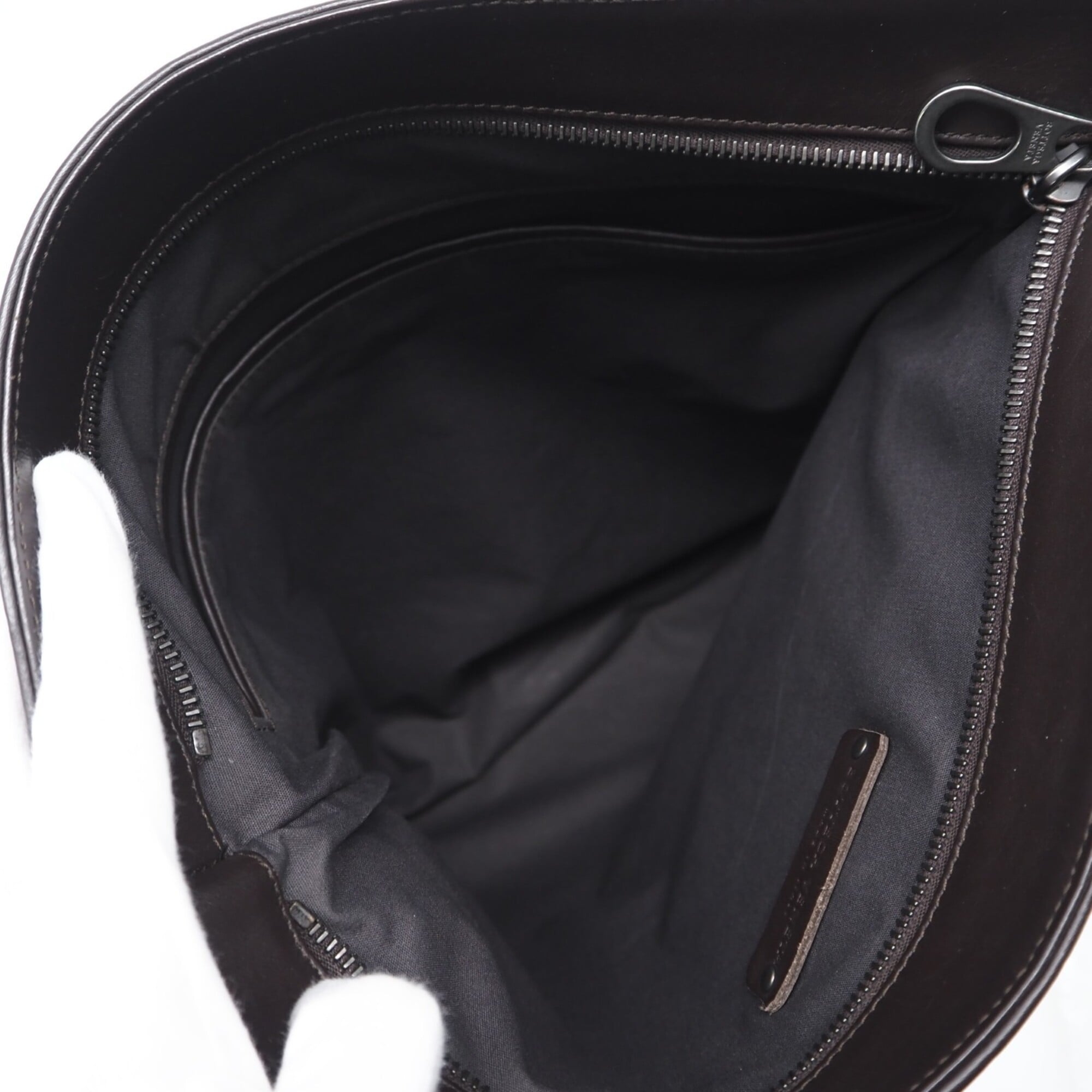 Bottega Veneta Brown Intrecciato Shoulder Bag (Pre-Owned)