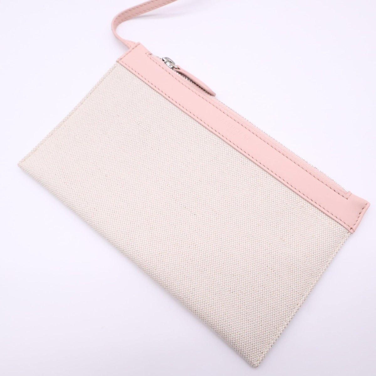 Balenciaga Ivory Pink Canvas Handbag (Pre-Owned)
