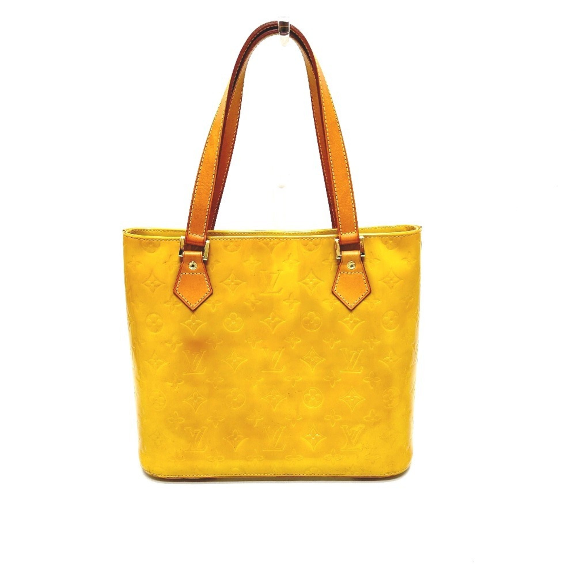 Louis Vuitton Beige Monogram Vernis Tote Bag (Pre-Owned)