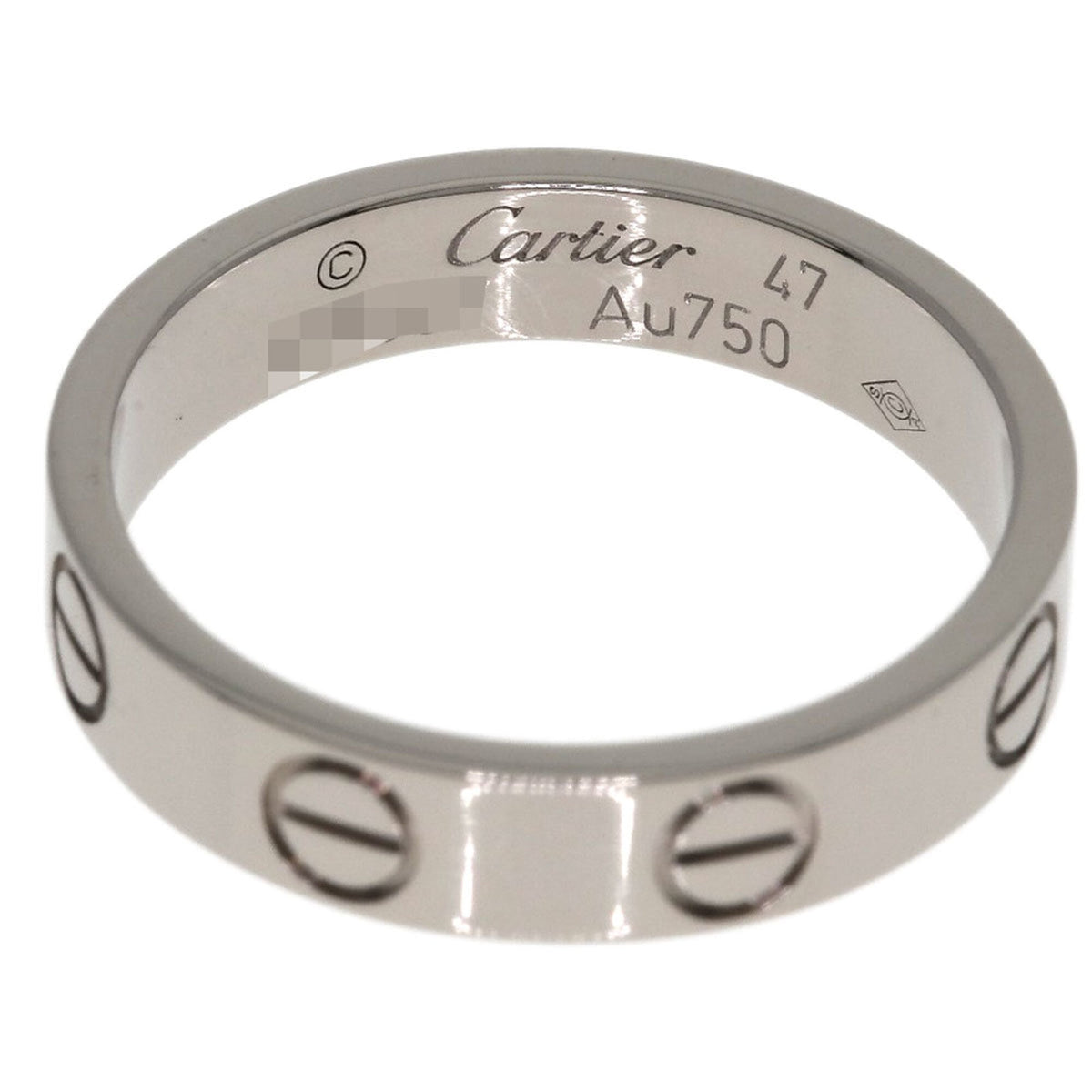 Cartier White Gold (18K) Band Ring (Pre-Owned)