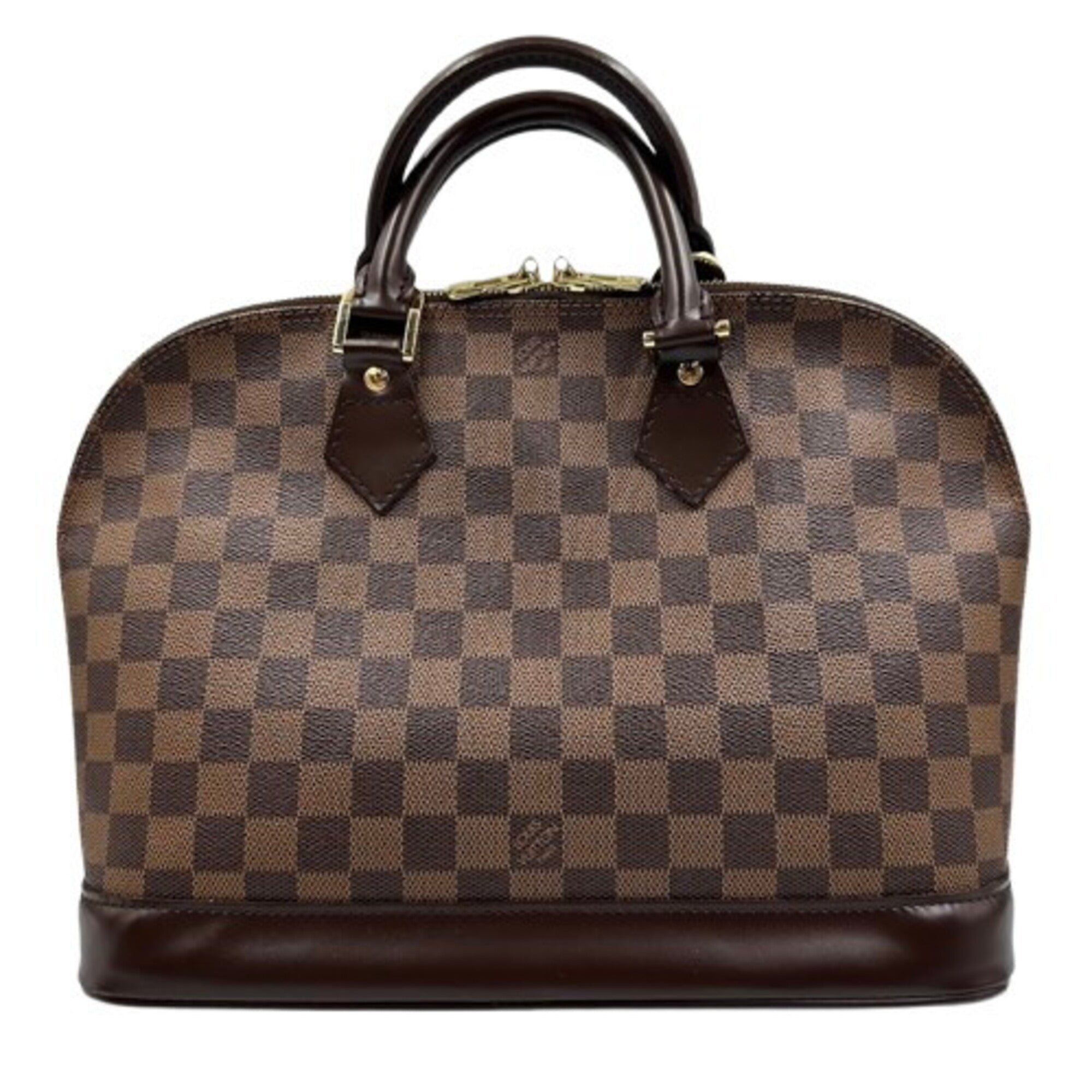 Louis Vuitton Brown Damier Canvas Pvc Handbag (Pre-Owned)