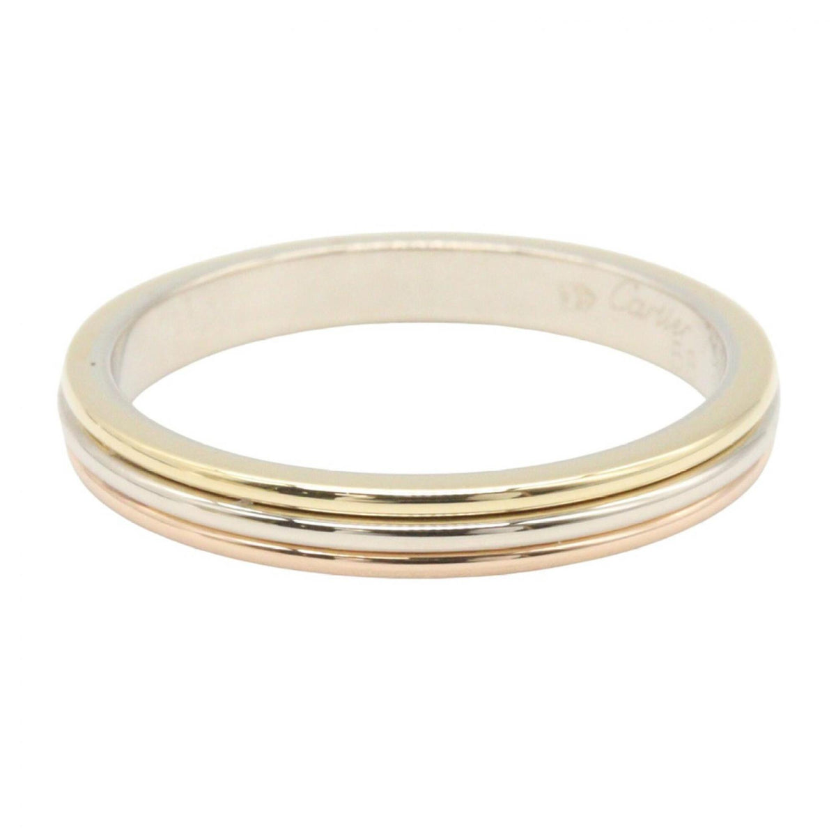 Cartier Pink Gold White Gold Yellow Gold Yellow Gold (18K) Pink Gold (18K) White Gold (18K) Band Ring (Pre-Owned)