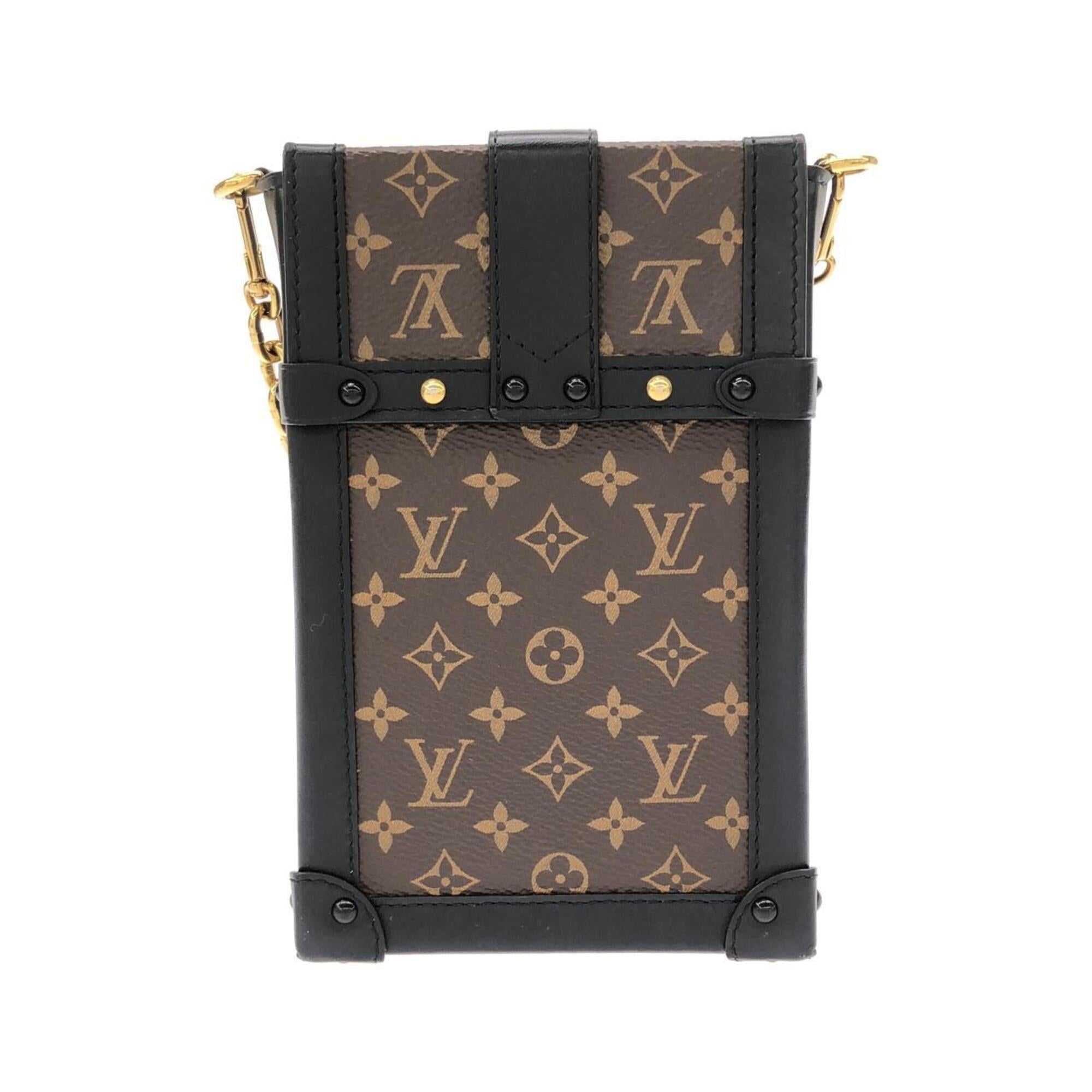 Louis Vuitton Marron Coated Canvas Pochette Shoulder Bag (Pre-Owned)