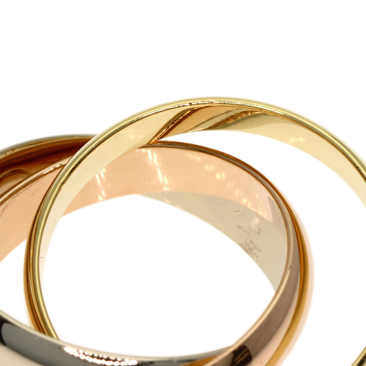 Cartier Yellow Gold (18K) Pink Gold (18K) White Gold (18K) Band Ring (Pre-Owned)
