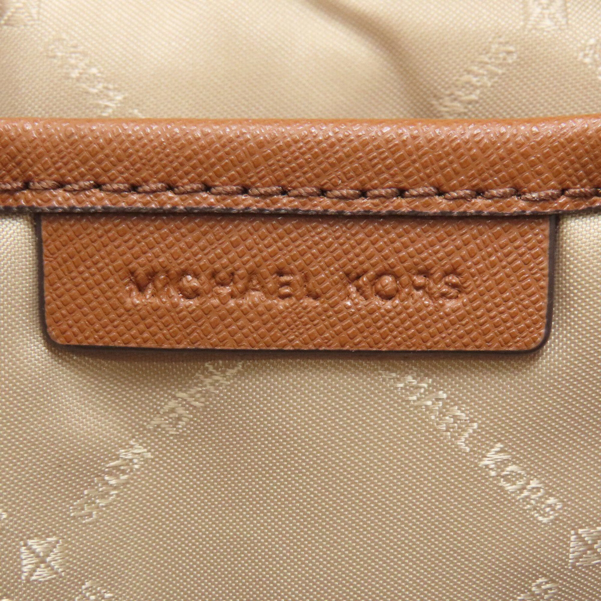 Michael Kors Brown Leather Shoulder Bag (Pre-Owned)