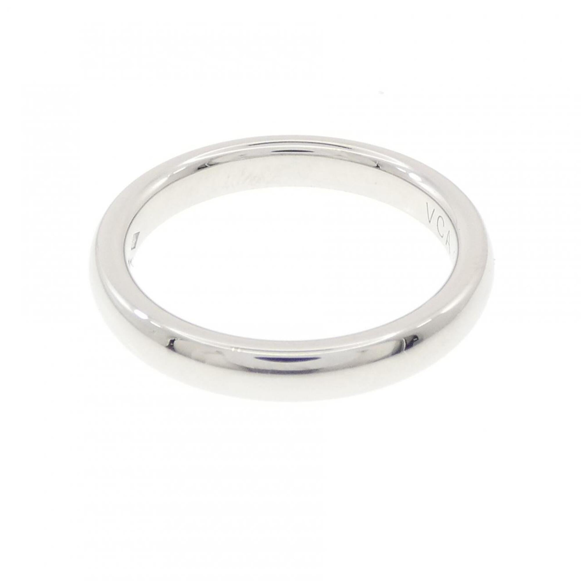 Van Cleef & Arpels Platinum 950 Band Ring (Pre-Owned)