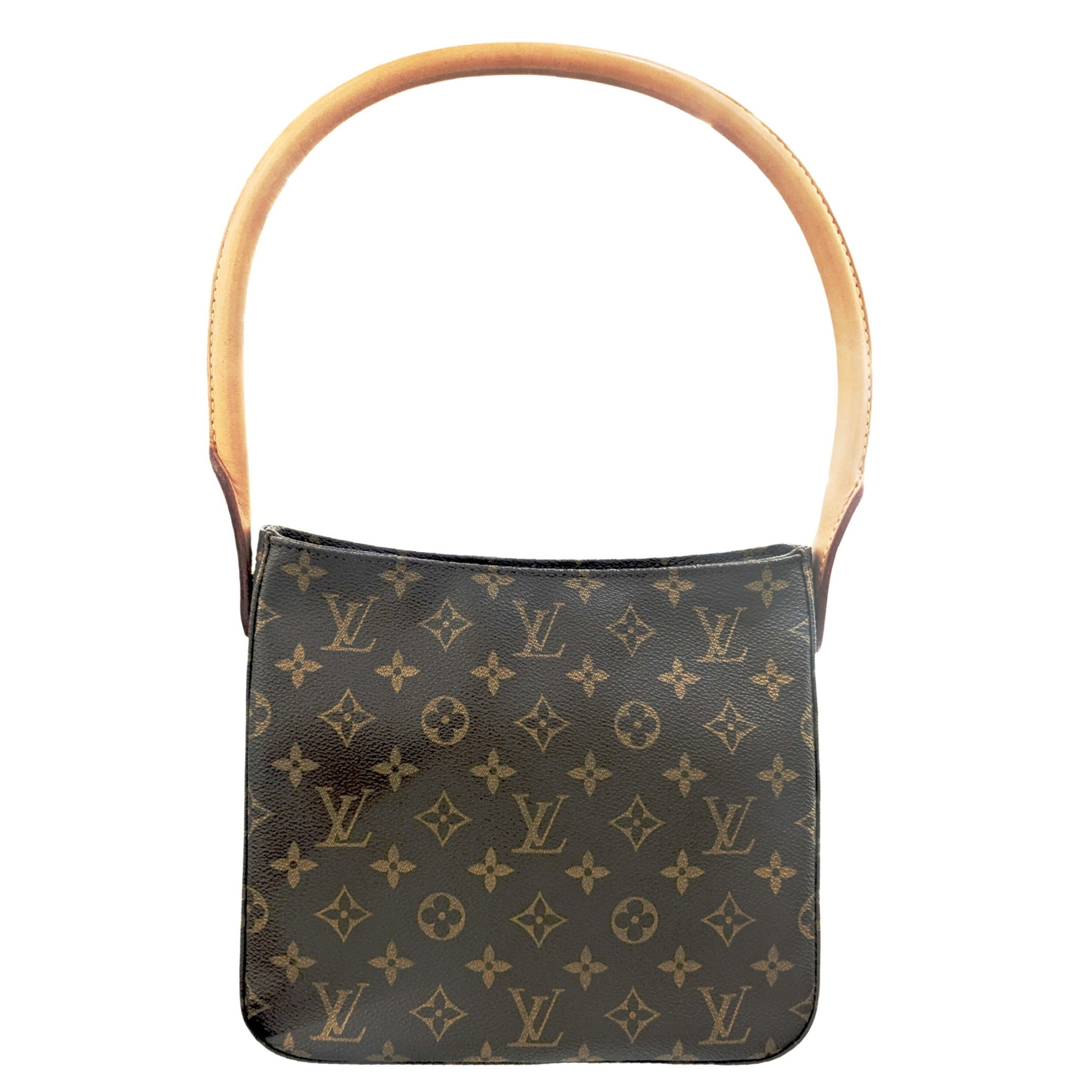 Louis Vuitton Brown Monogram Shoulder Bag (Pre-Owned)