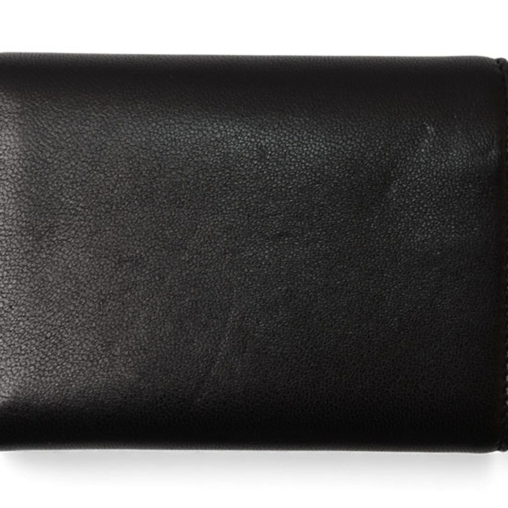 Saint Laurent Black Leather Wallet (Tri-Fold) (Pre-Owned)