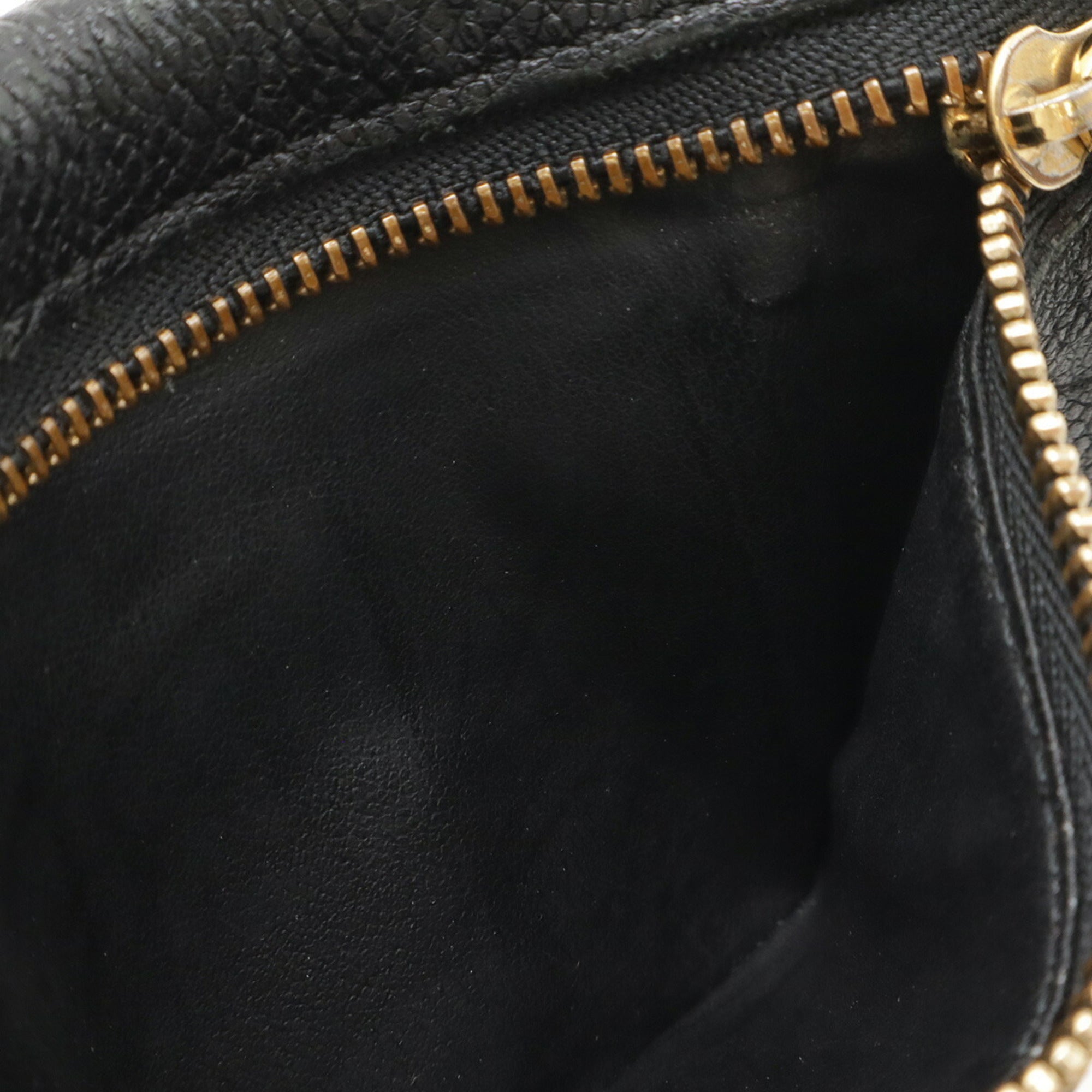 Louis Vuitton Monogram Empreinte Black Noir Monogram Empreinte Coin Purse/Coin Case (Pre-Owned)