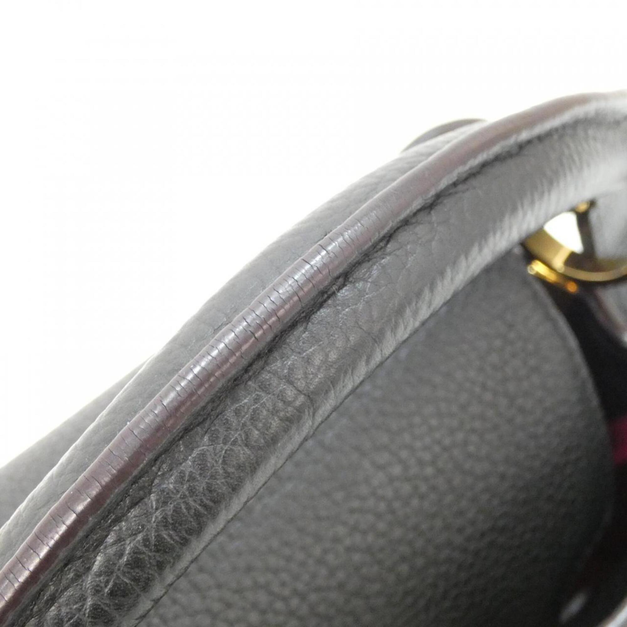 Louis Vuitton Black Handbag (Pre-Owned)