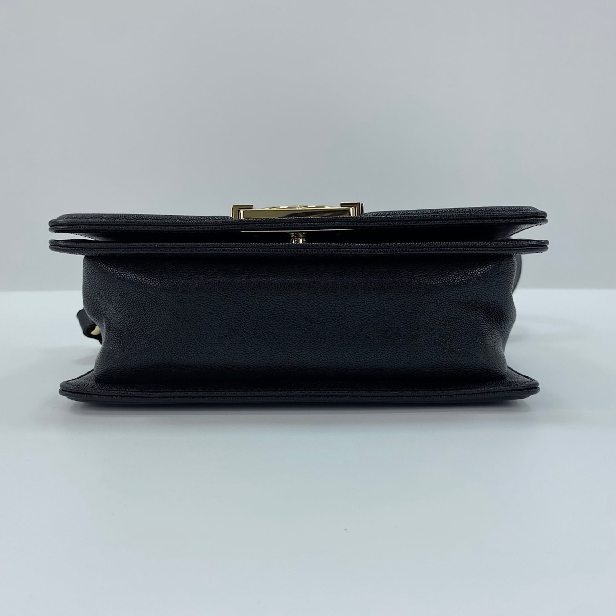Chanel Boy Chanel Black Shoulder Bag (Pre-Owned)