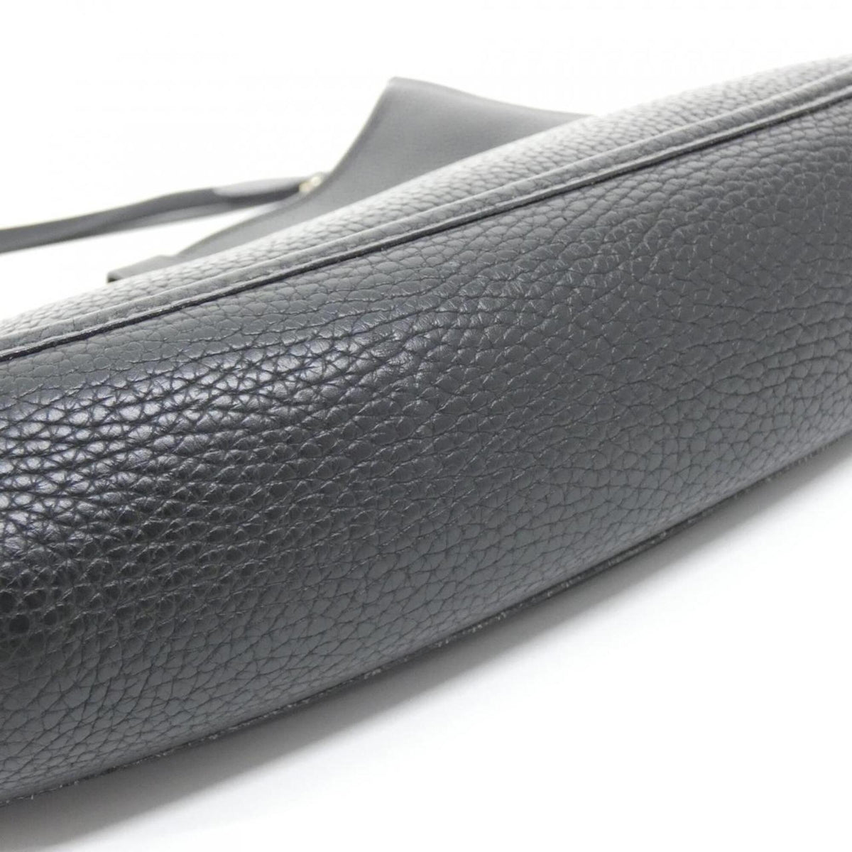 Hermes Black Taurillon Clemence Leather Shoulder Bag (Pre-Owned)