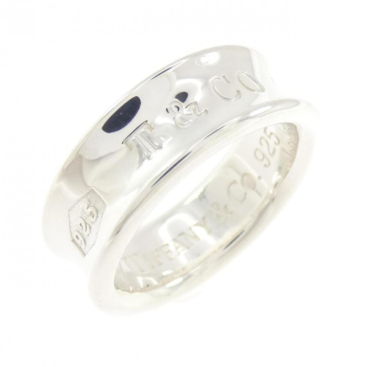 Tiffany 1837 Silver 925 Band Ring (Pre-Owned)