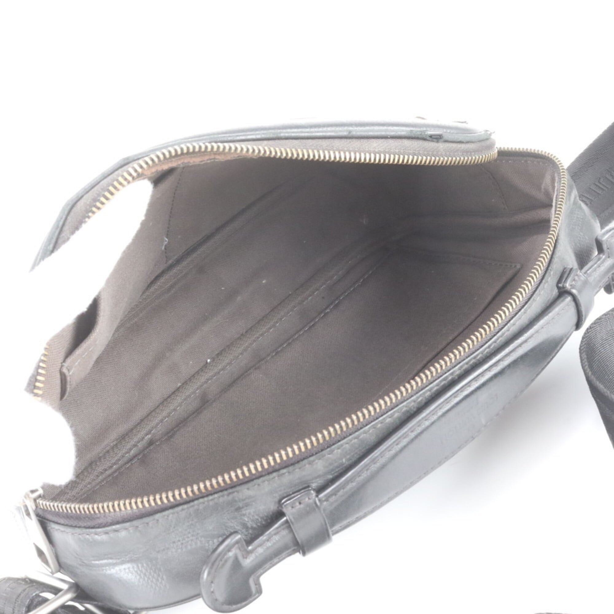 Louis Vuitton Onyx Leather Pouch Sling Bag (Pre-Owned)