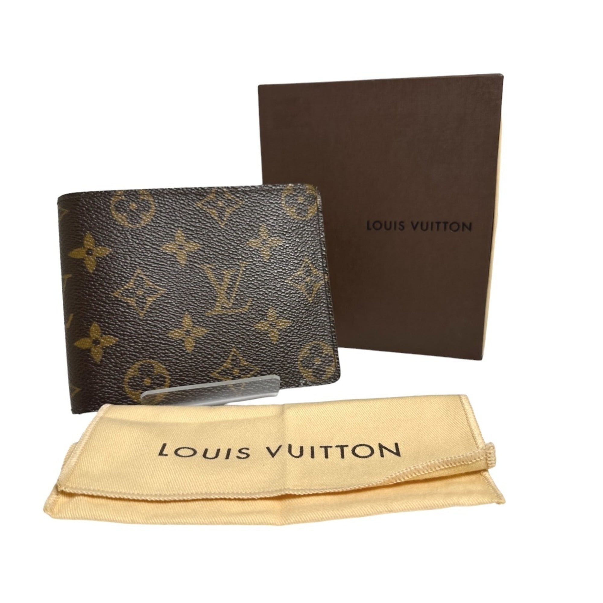 Louis Vuitton Monogram Brown Monogram Wallet (Bi-Fold) (Pre-Owned)