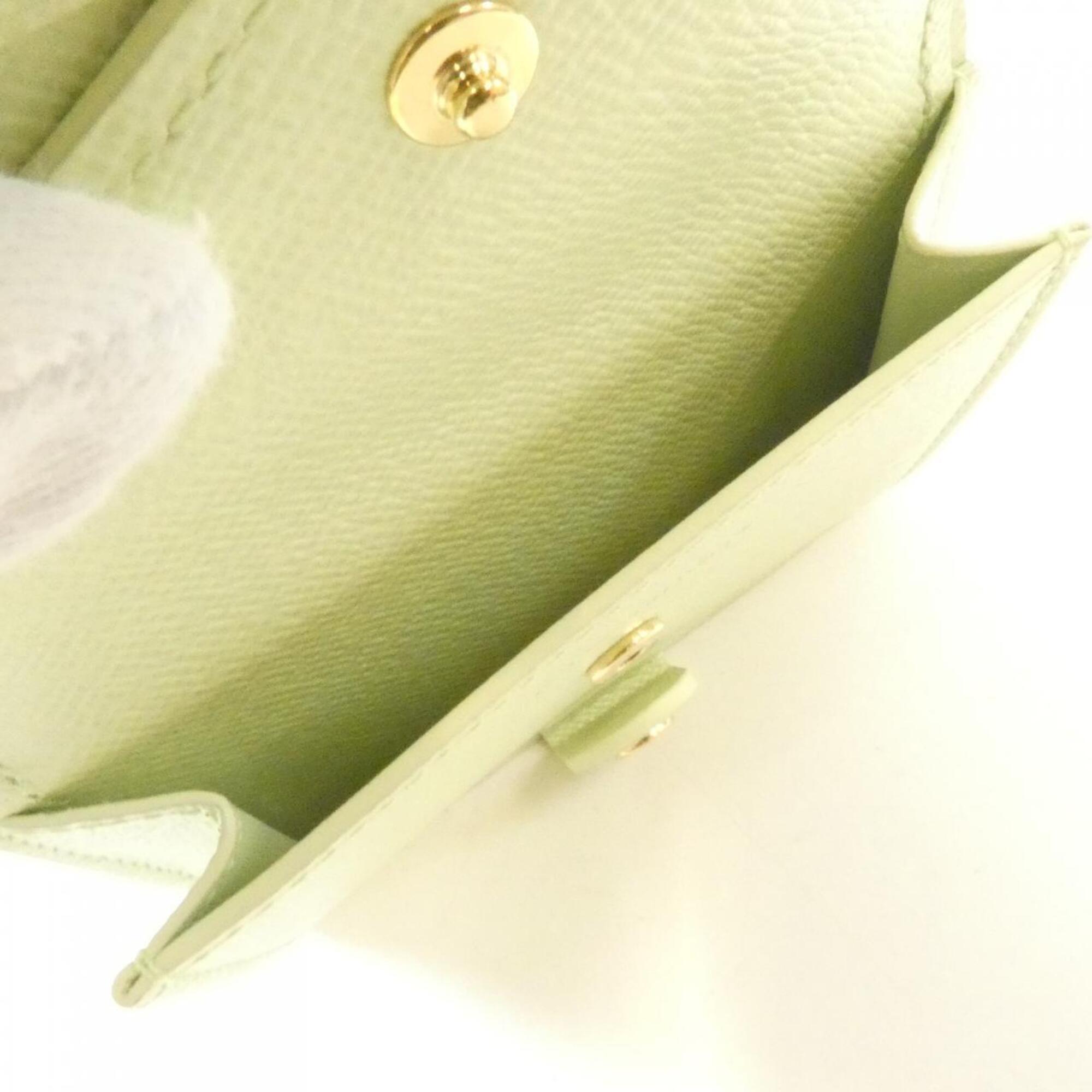 Louis Vuitton Monogram Vert Coated Canvas Wallet (Bi-Fold) (Pre-Owned)