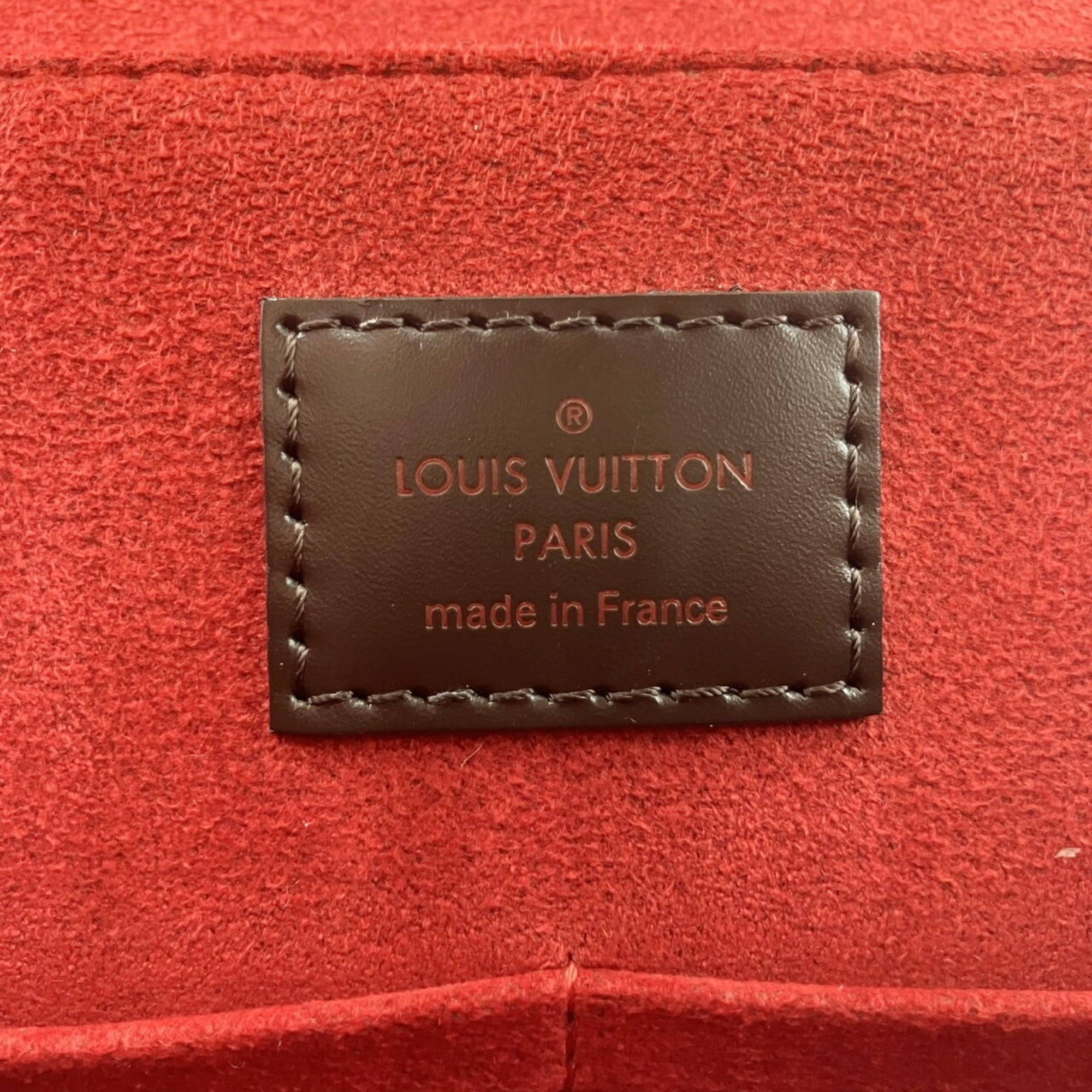 Louis Vuitton Damier Damier Canvas Ebene Shoulder Bag (Pre-Owned)