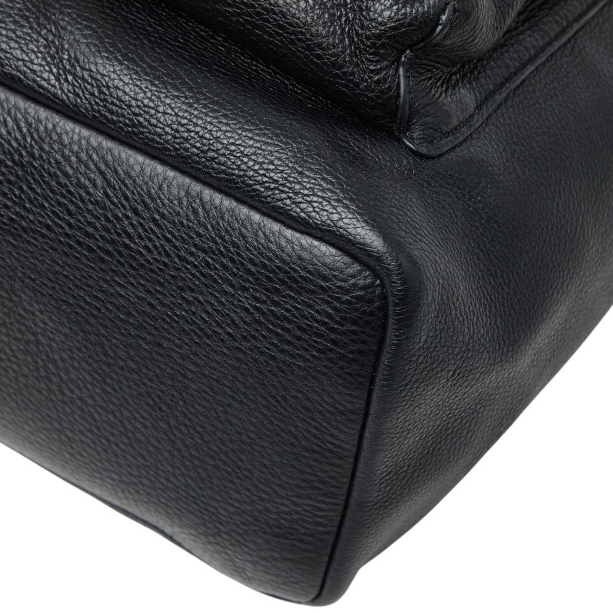 Coach Black Leather Backpack (Pre-Owned)