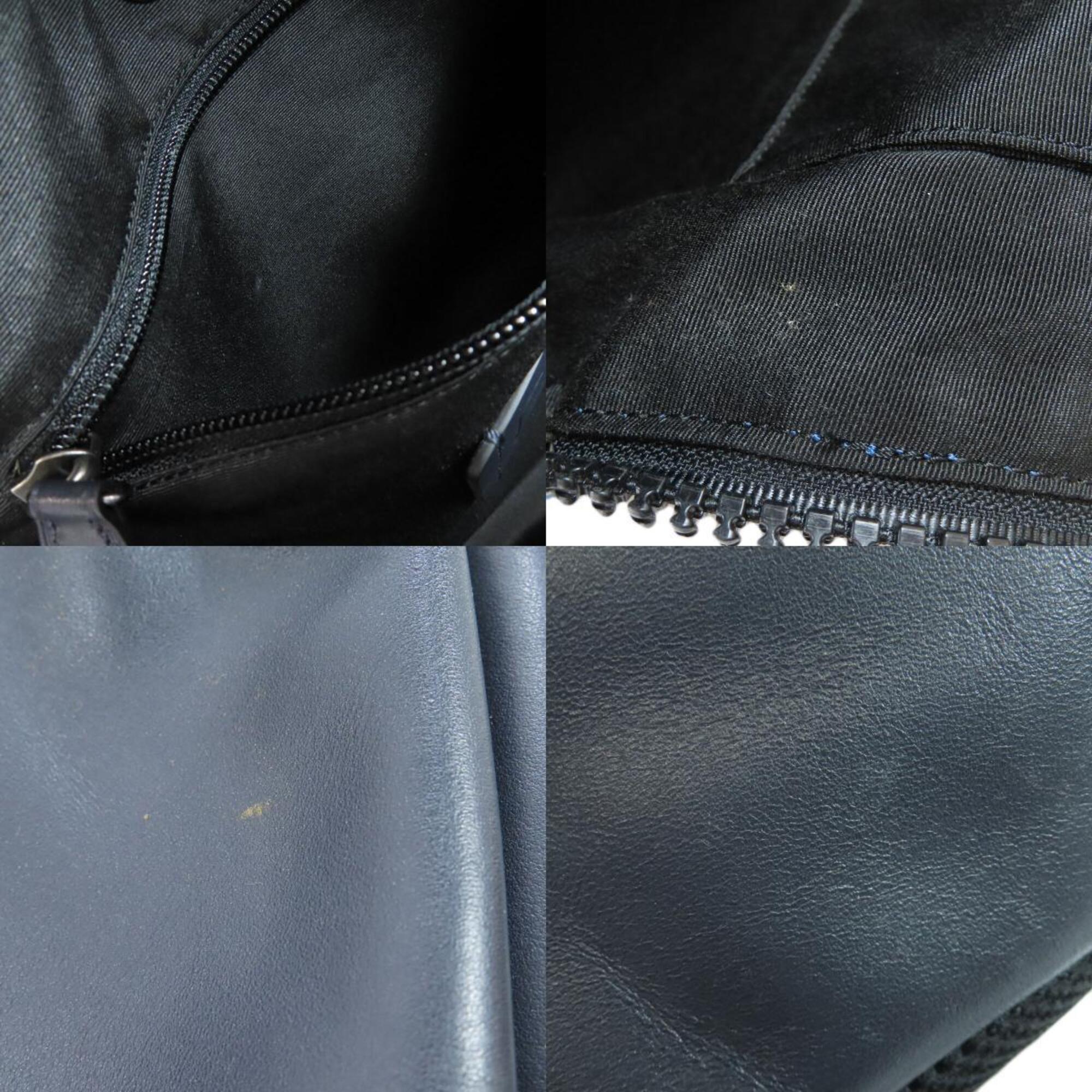 Coach Blue Leather Backpack (Pre-Owned)