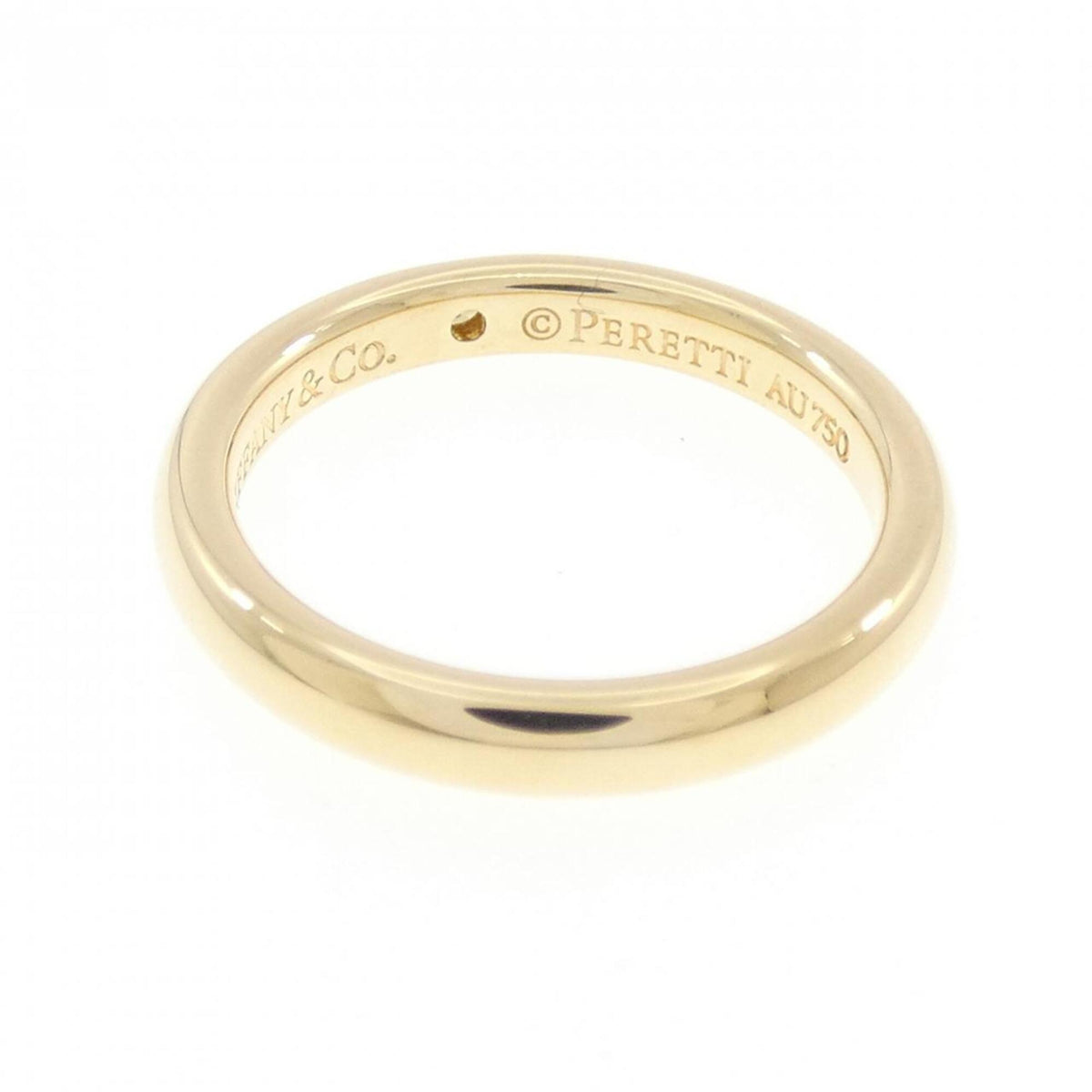 Tiffany Yellow Gold (18K) Band Ring (Pre-Owned)